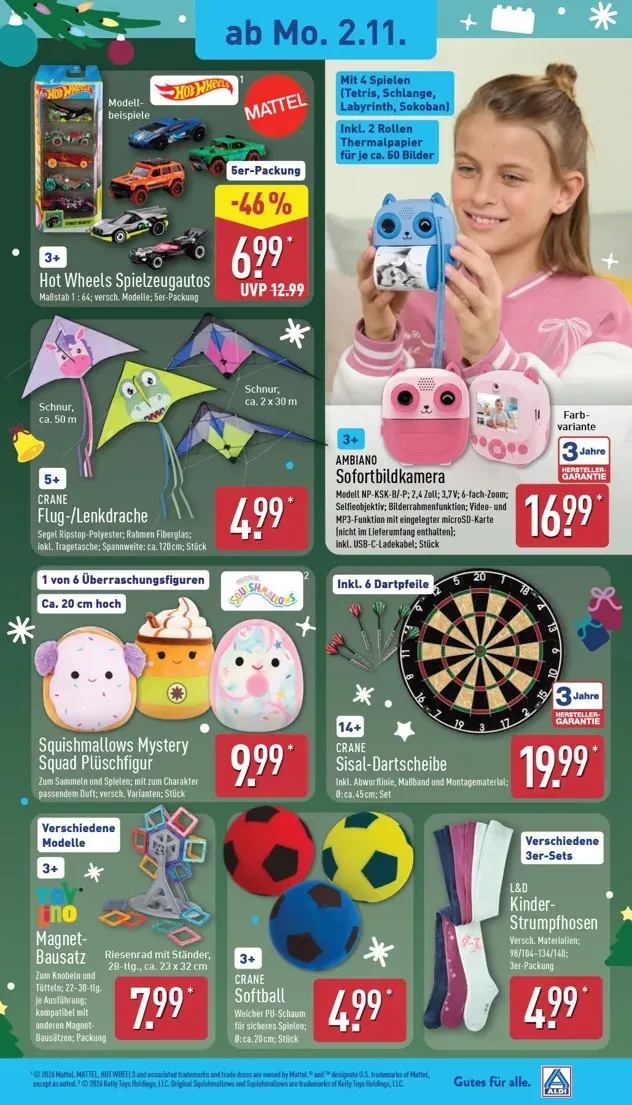 ALDI NORD Prospekt nächste Woche – von Montag 02.11.2026 bis Samstag 07.11.2026 von 2. November bis 7. November 2026 - Prospekt seite 20