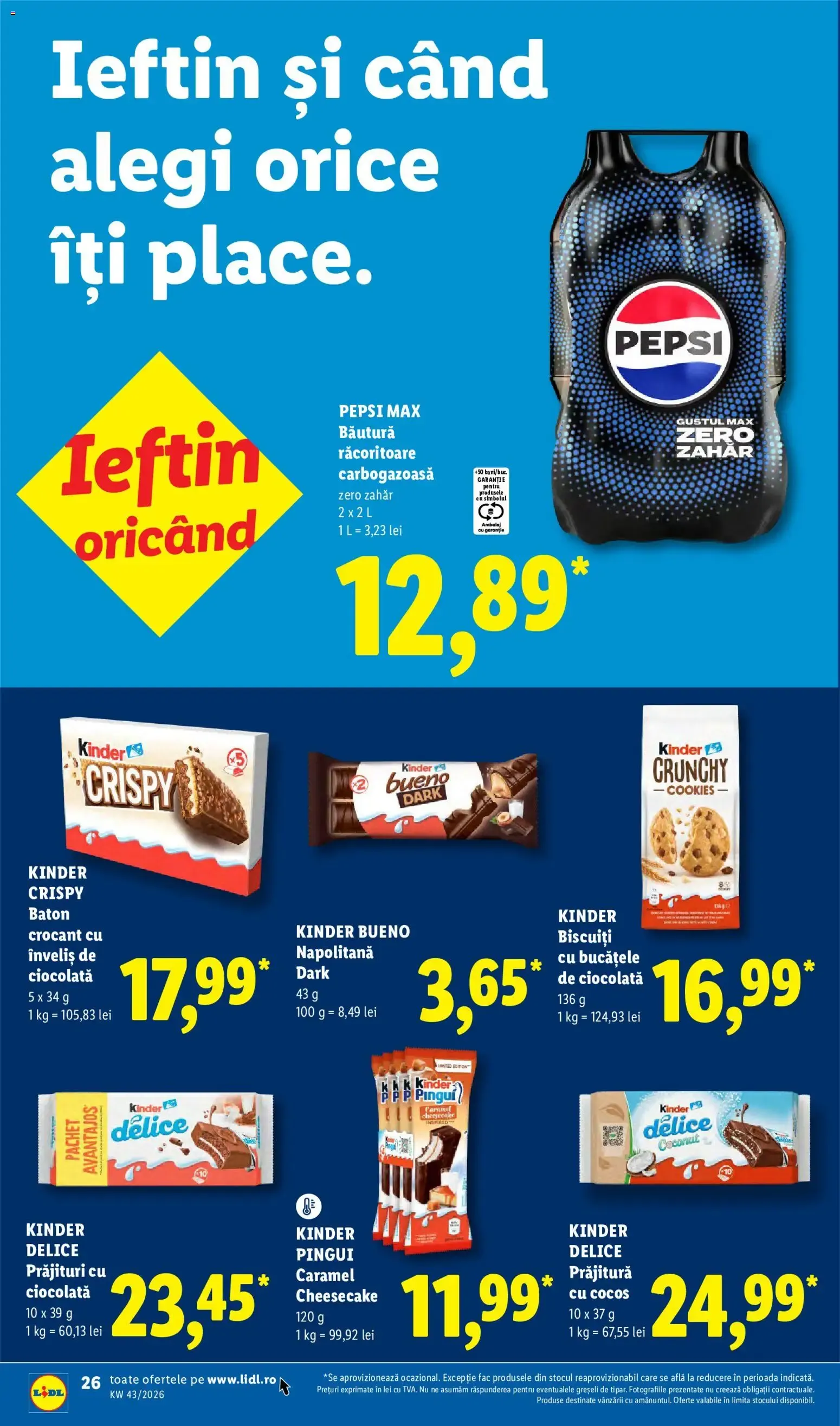 Catalog Catalog LIDL 19.10.2026 - Oferta și Revista online de la 19 octombrie până la 25 octombrie 2026 - Revista Pagina 25