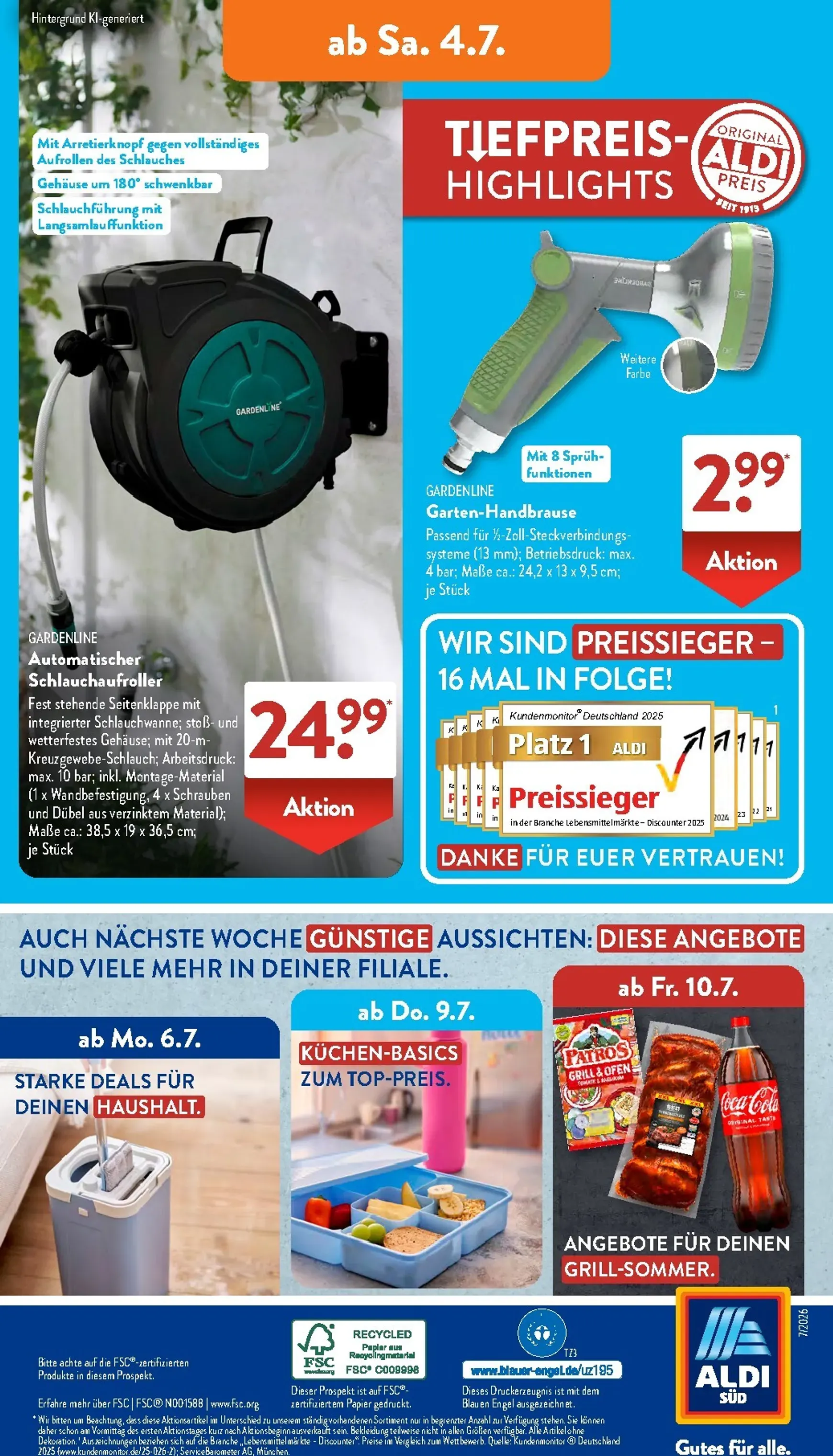 ALDI SÜD Tiefpreis-Highlight von 29. Juni bis 4. Juli 2026 - Prospekt seite 25