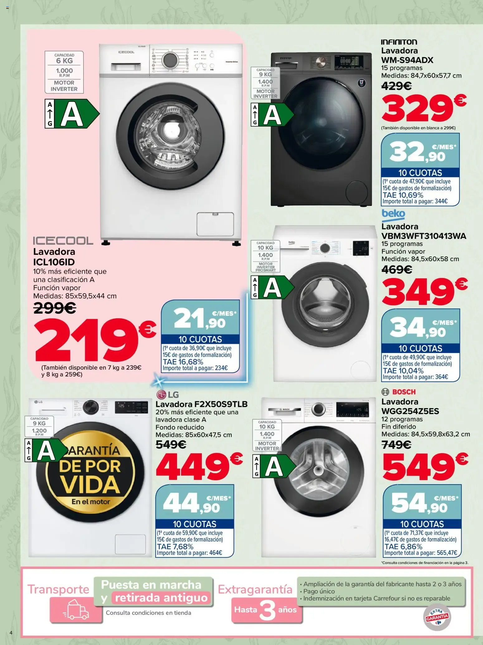 Catálogo de Folleto Carrefour del 16/07/2026 >> Carrefour Casa Equipada 16 de julio al 17 de agosto 2026 - Página 4