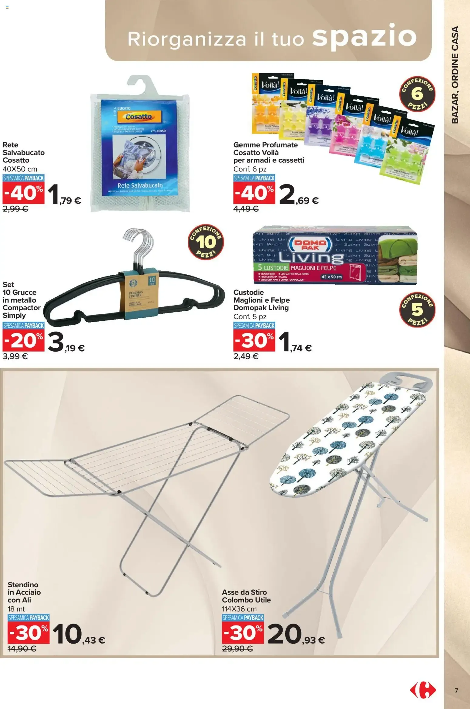 Nuovo Carrefour volantino Market Caldo Casa dal 07/10/2026 > offerte anteprima 🛍️ da 7 ottobre a 10 novembre di 2026 - Pagina del volantino 7