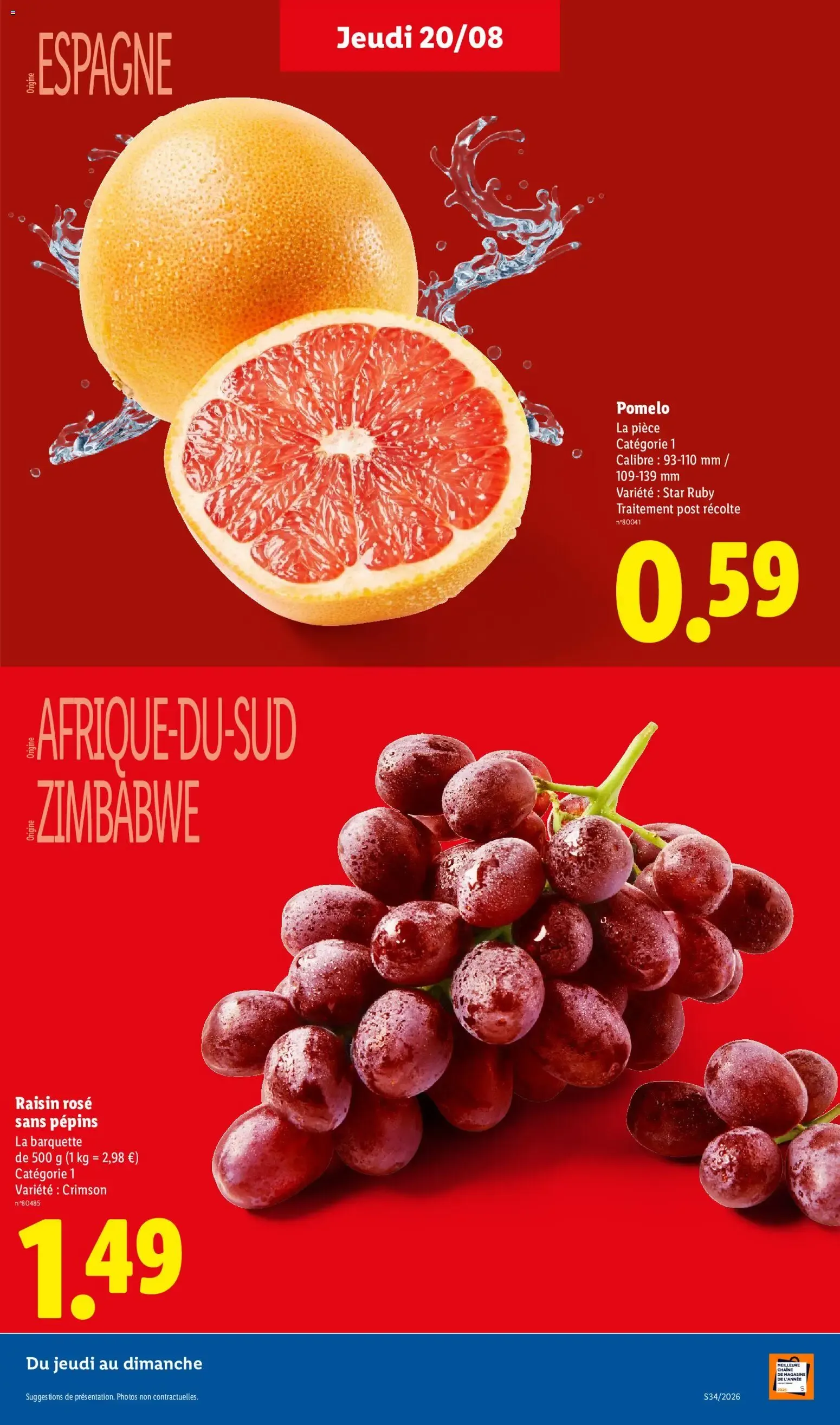 LIDL: La rentrée des économies! du 20 août au 26 août 2026 - Catalogue page 5