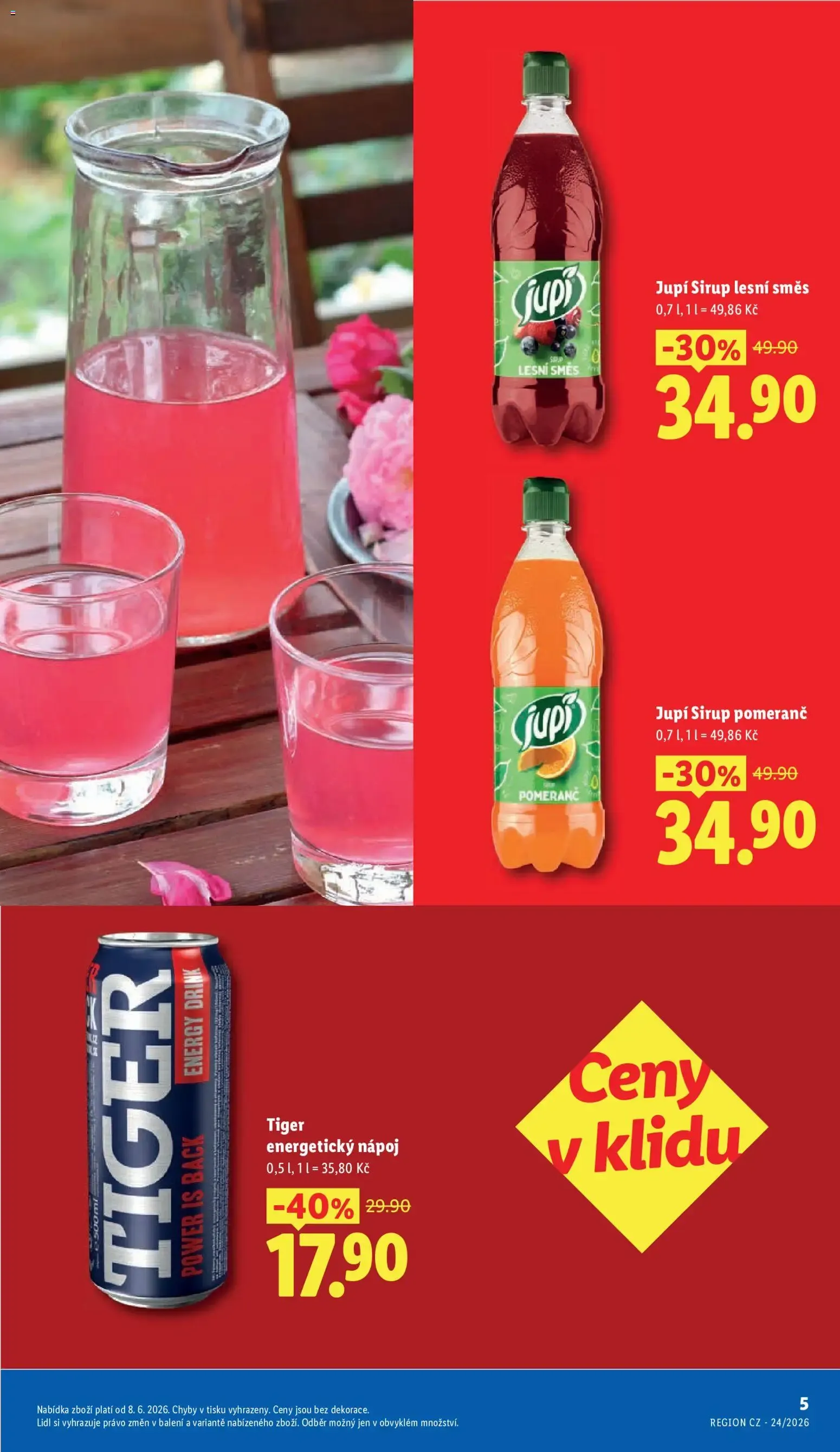 Další ceny v klidu - 8. června 30. září 2026 - Page 5