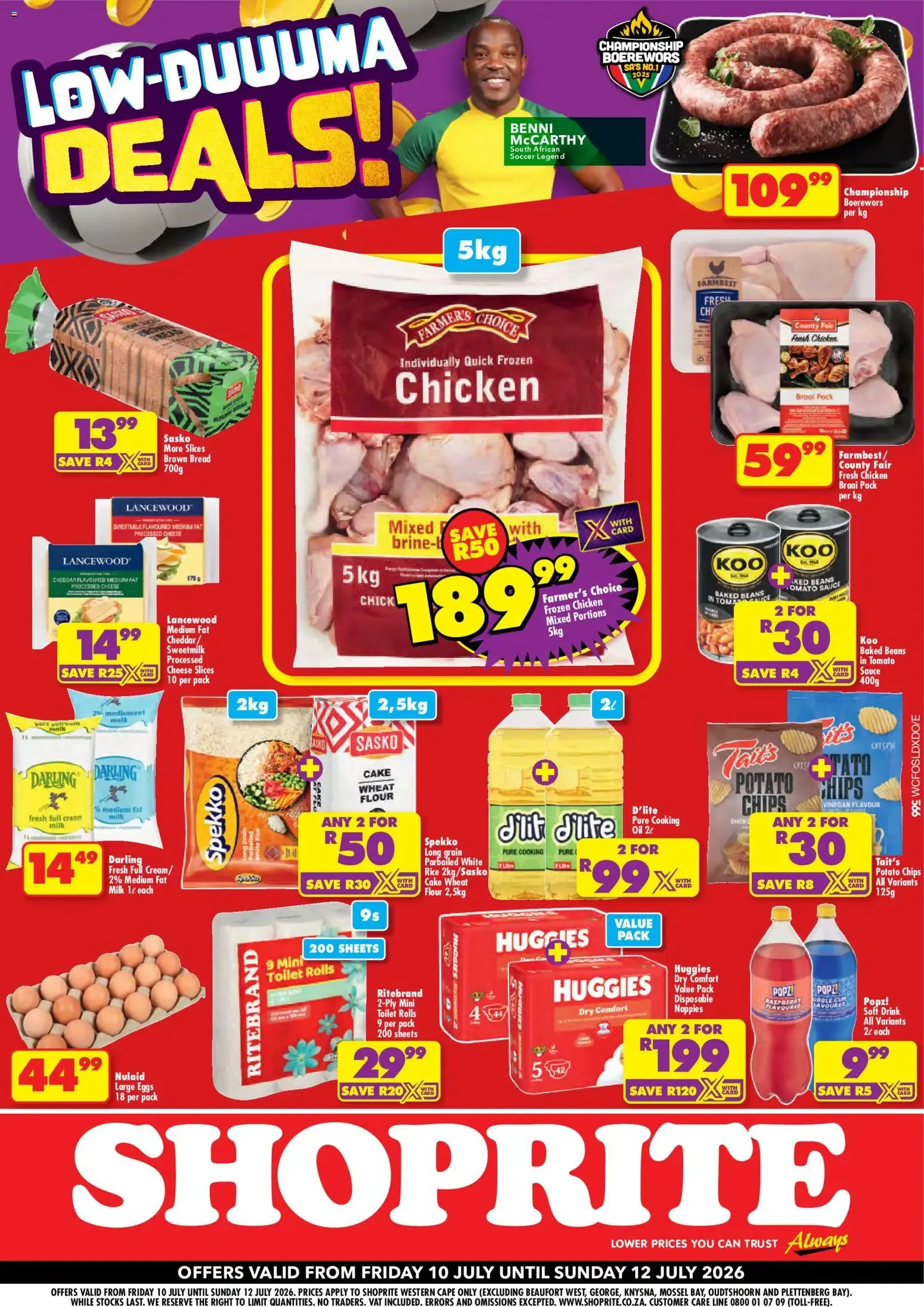 Shoprite - Western Cape - Low Price Lowduuuma Deals (10/07/2026 - 12/07/2026) → Online Catalogue