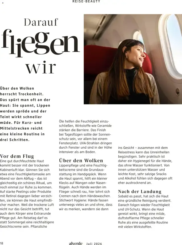 dm Magazin alverde - Mit Mission bei Miss Germany von 1. Juli bis 31. Juli 2026 - Prospekt seite 18
