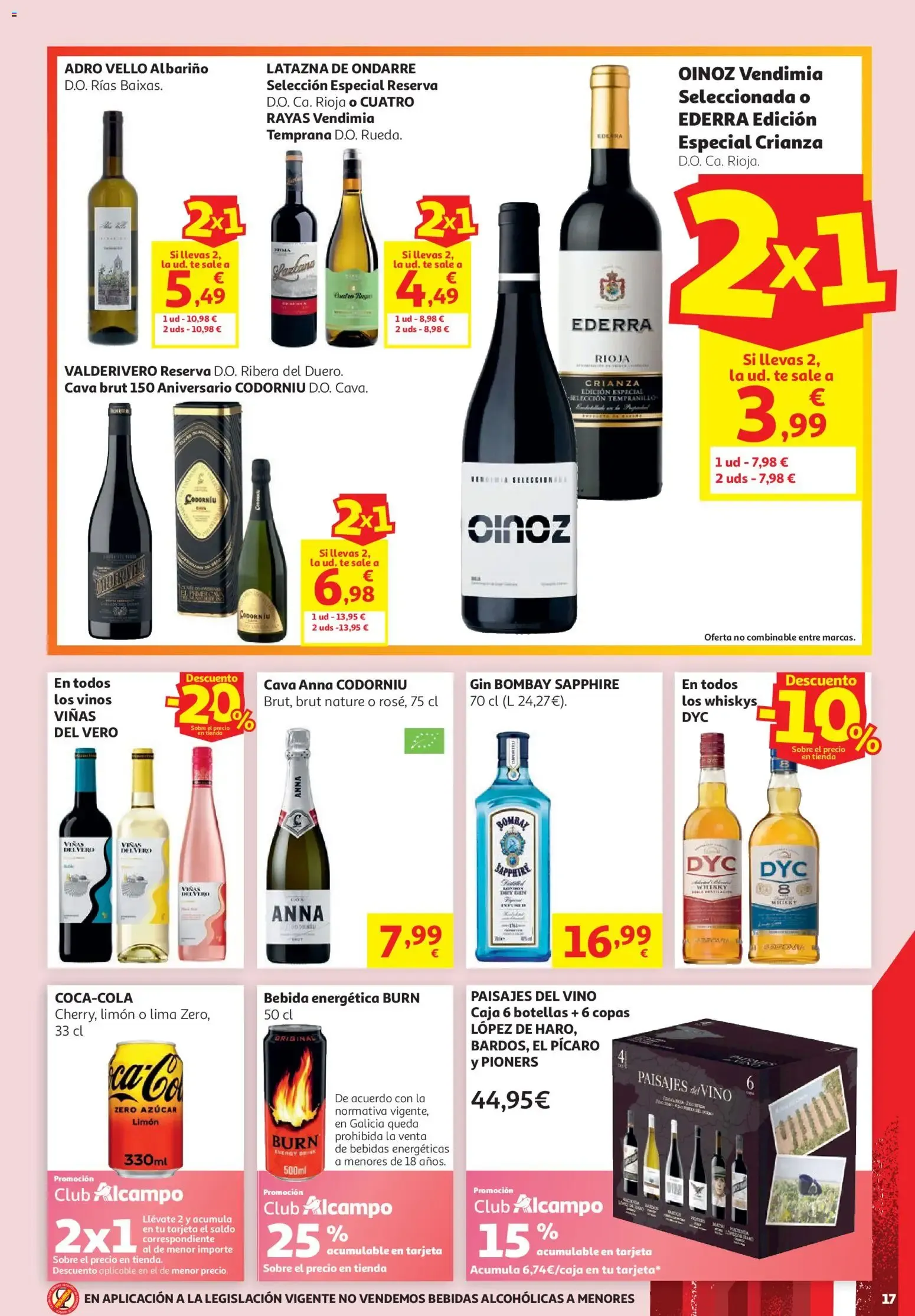 Catálogo de Alcampo - Aniversario: ¡El Partido del Ahorro! 16 de junio al 29 de junio 2026 - Página 17