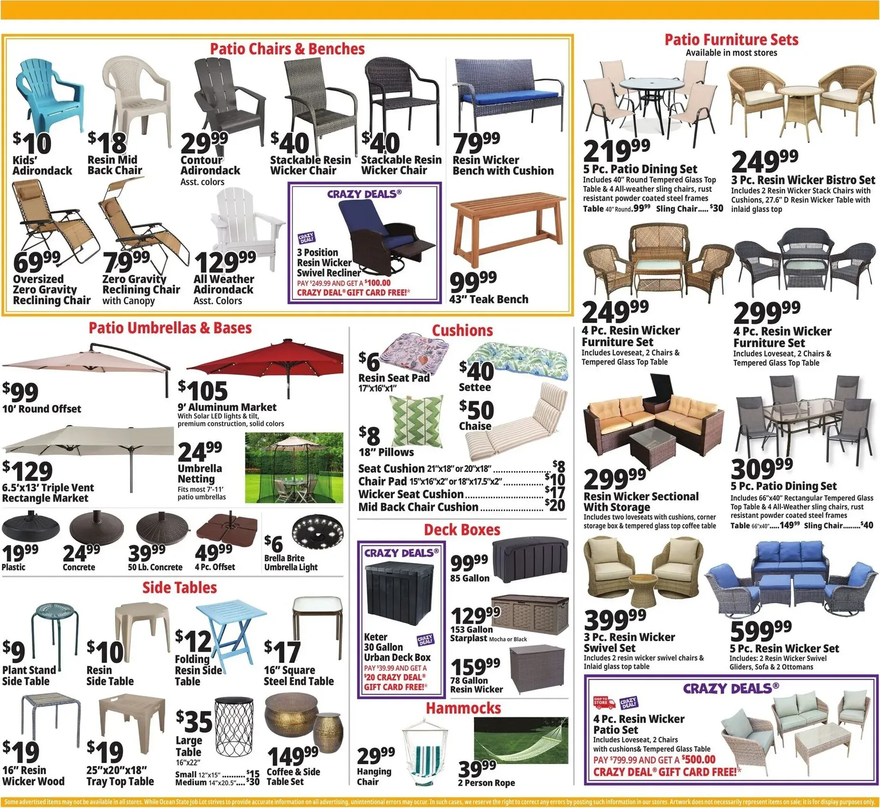 Weekly ad Current Ocean State Job Lot leaflet valid from Thursday 06/11/2026 to Wednesday 06/17/2026 from June 11 to June 17 2026 - Page 7