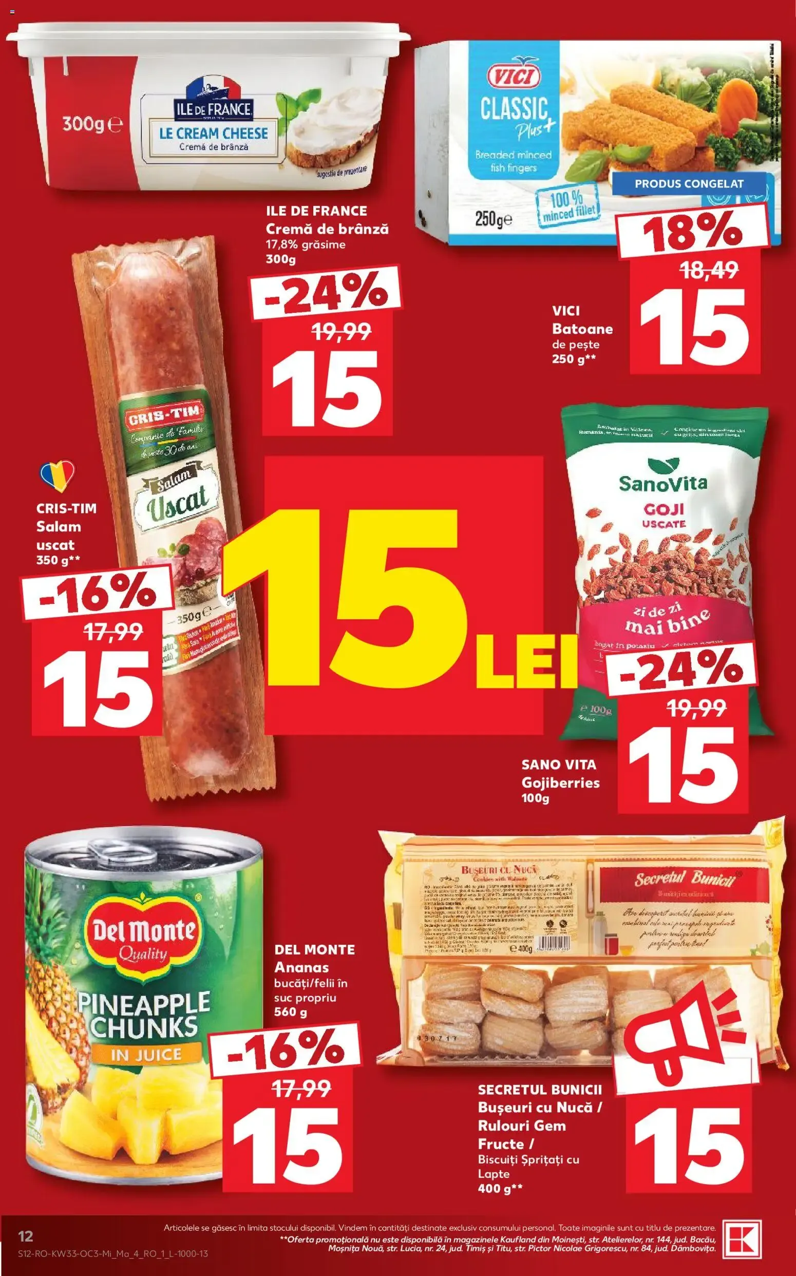 Catalog OFERTE PENTRU TOȚI VECINII BUNI de la 12 august până la 18 august 2026 - Revista Pagina 12