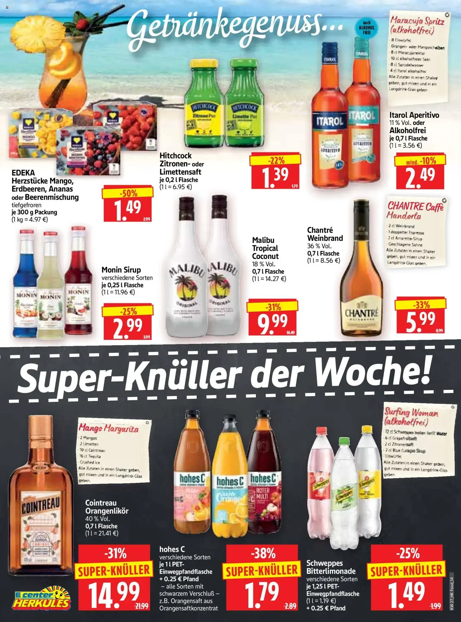 HERKULES Prospekt (ab 29.06.2026) zum Blättern von 29. Juni bis 4. Juli 2026 - Prospekt seite 14