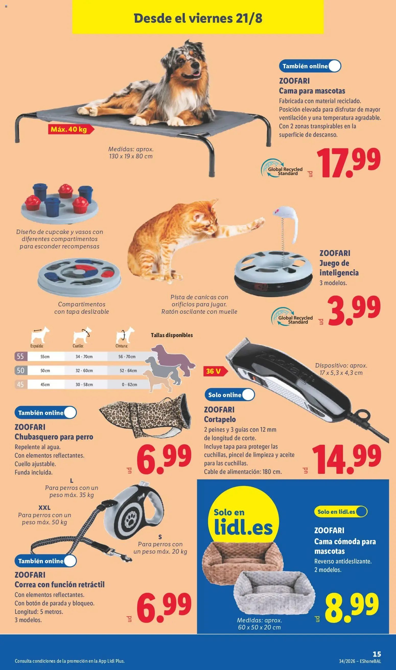 Catálogo de Lidl folleto de bazar del 17/08/2026 | Ofertas 17 de agosto al 23 de agosto 2026 - Página 29