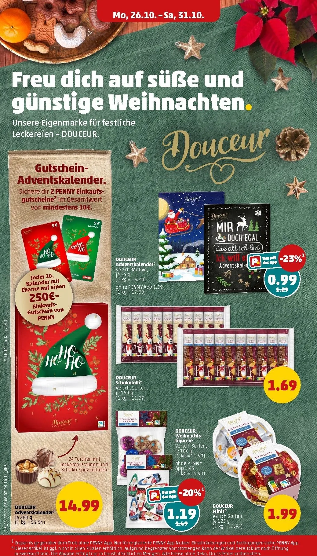 PENNY Prospekt nächste Woche – von Montag 26.10.2026 bis Samstag 31.10.2026 von 26. Oktober bis 31. Oktober 2026 - Prospekt seite 18