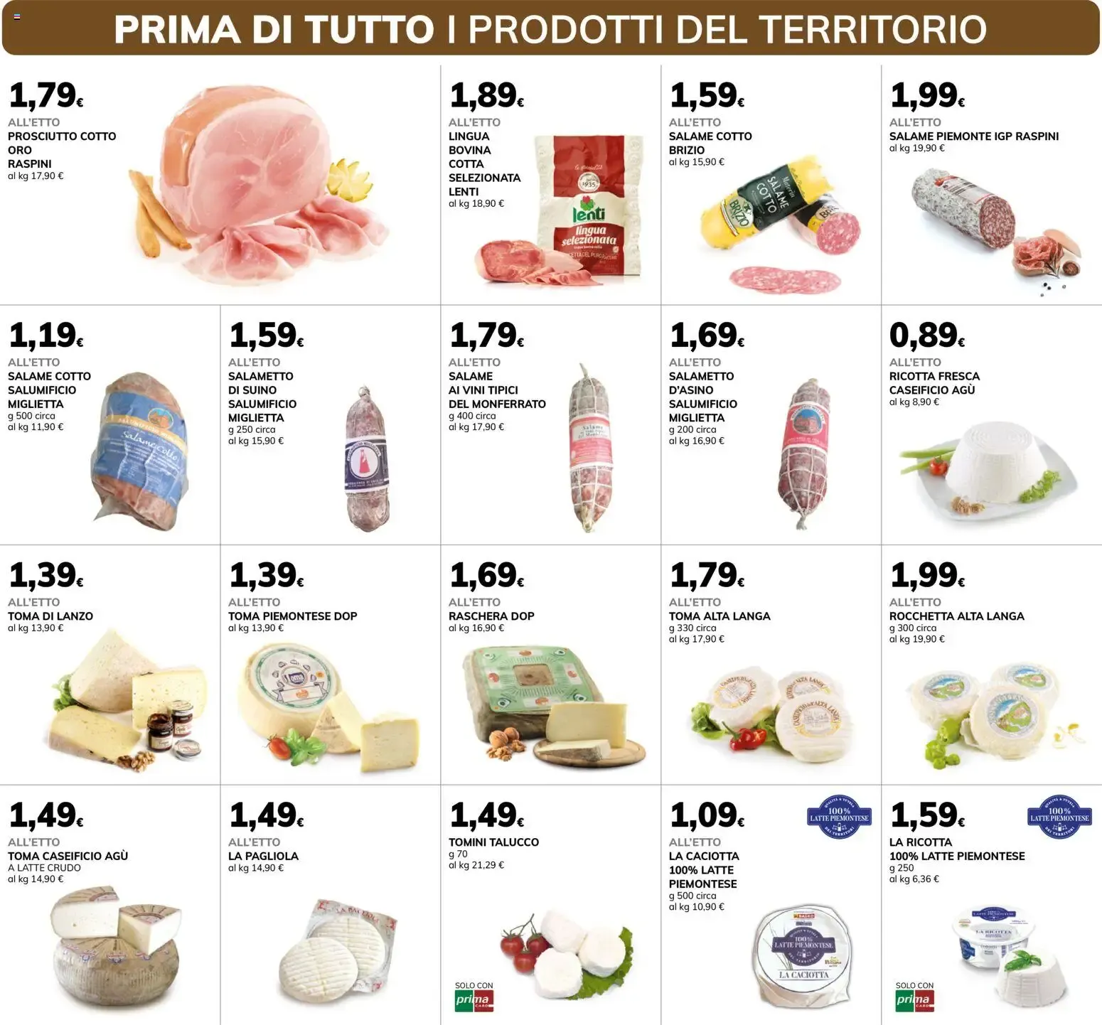 PRIMA DI TUTTO I PRODOTTI DEL TERRITORIO da 14 luglio a 27 luglio di 2026 - Pagina del volantino 2