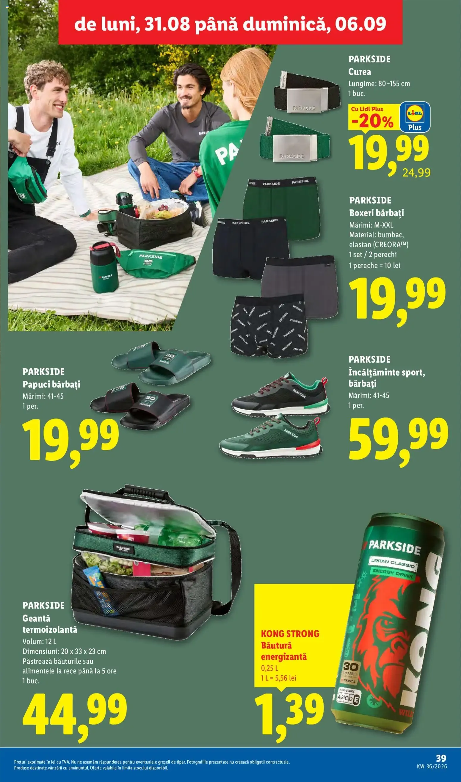 Catalog Catalog LIDL 31.08.2026 - Oferta și Revista online de la 31 august până la 6 septembrie 2026 - Revista Pagina 39