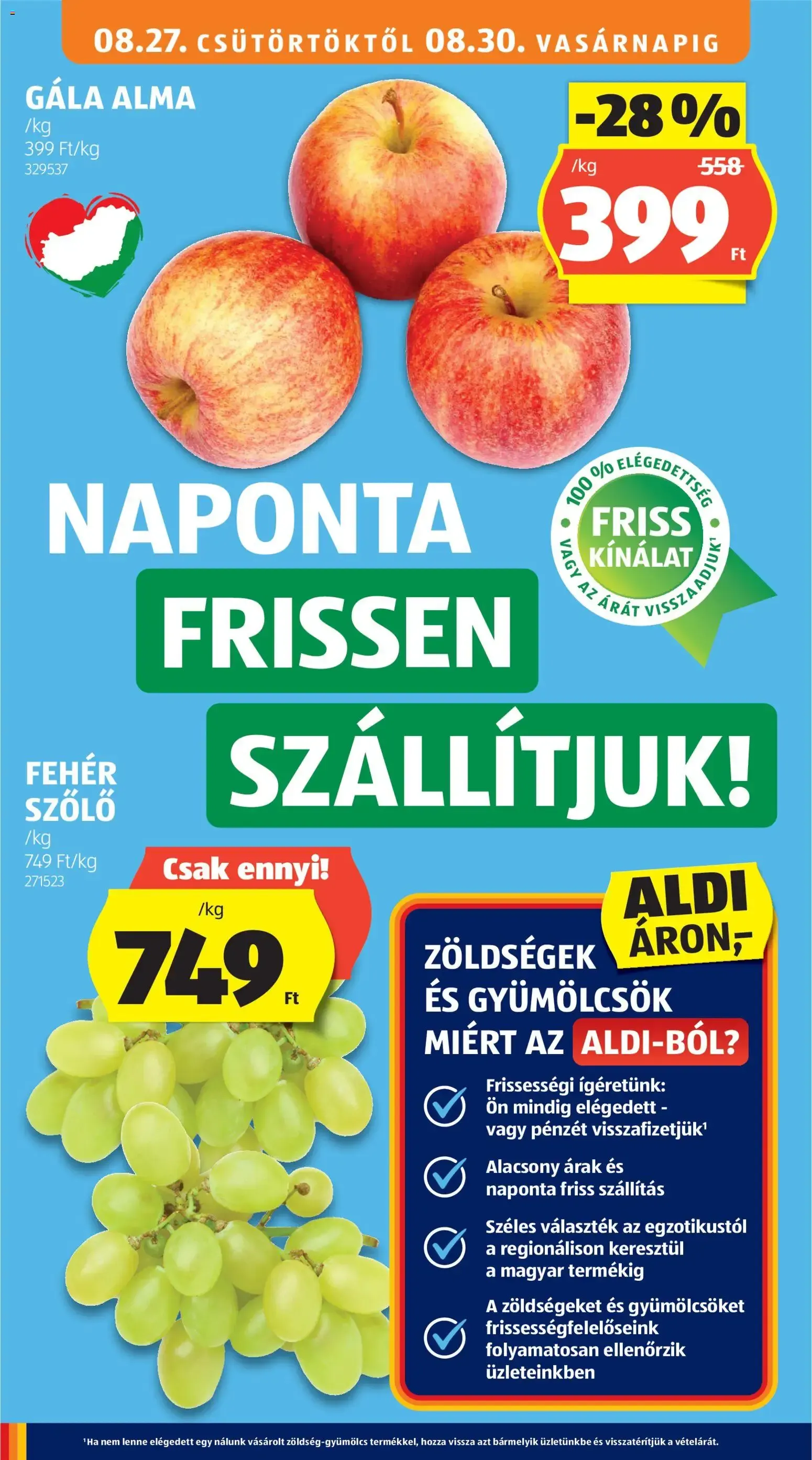 Katalógus Aldi akciós újság - 2026.08.27. -tól/töl > akció, lapozható szórólap 🛍️ augusztus 27.-tól szeptember 2.-ig 2026. - Oldal 20