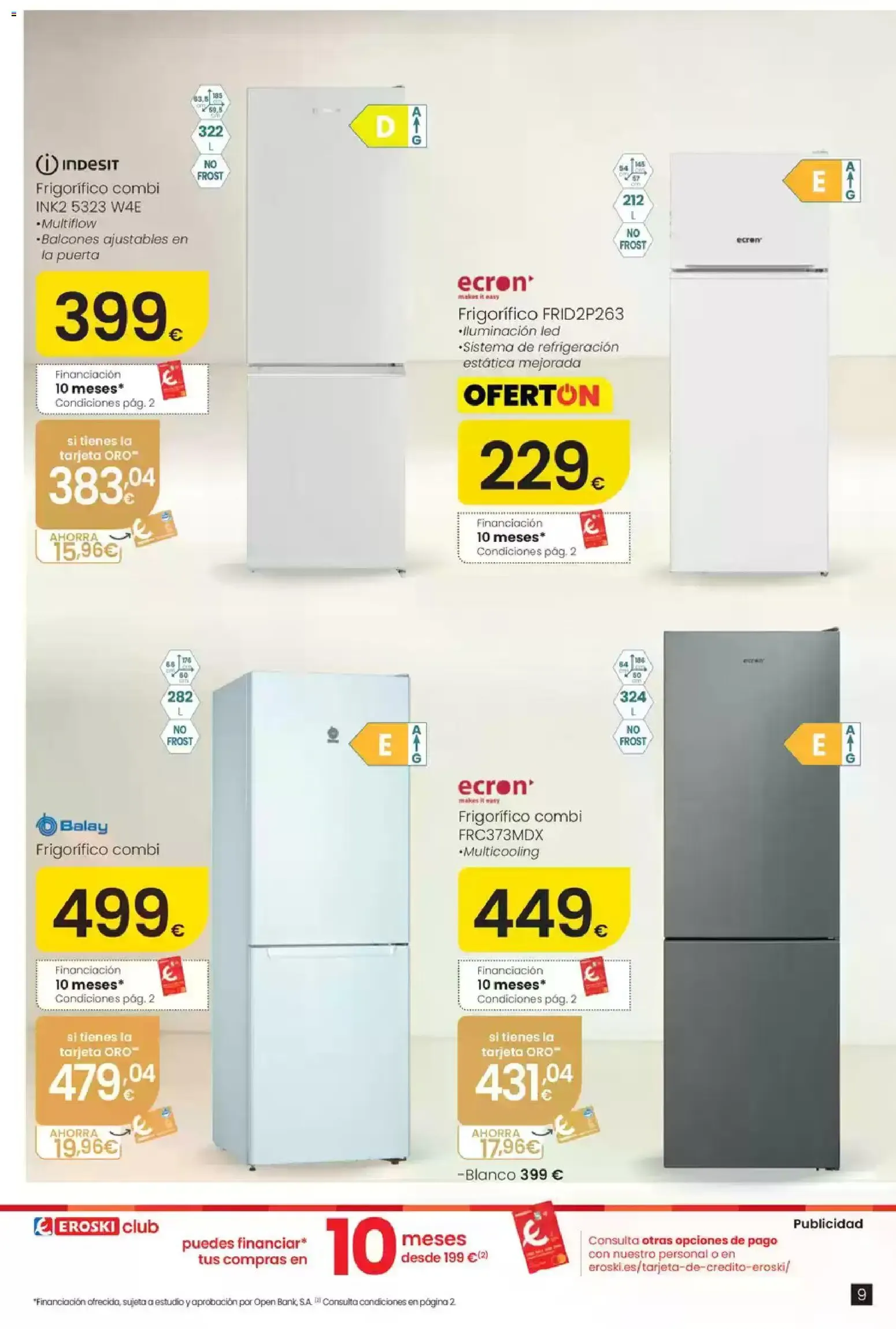 Catálogo de Eroski - Oferta Colchón Pikolin Maren 2.0 HR 16 de julio al 12 de agosto 2026 - Página 9