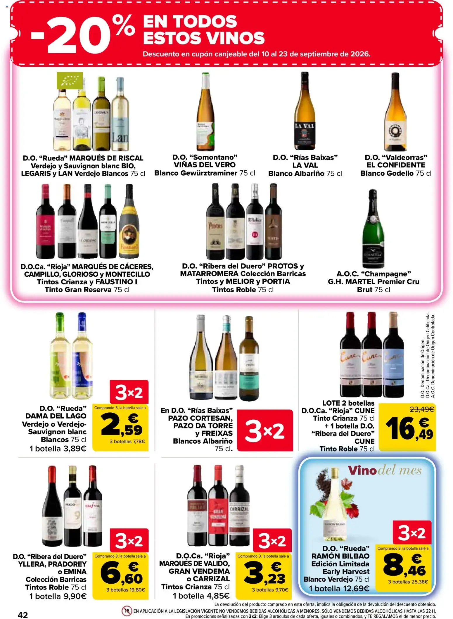 Catálogo de Carrefour folleto del 26/08/2026 | Catálogo 26 de agosto al 9 de septiembre 2026 - Página 43