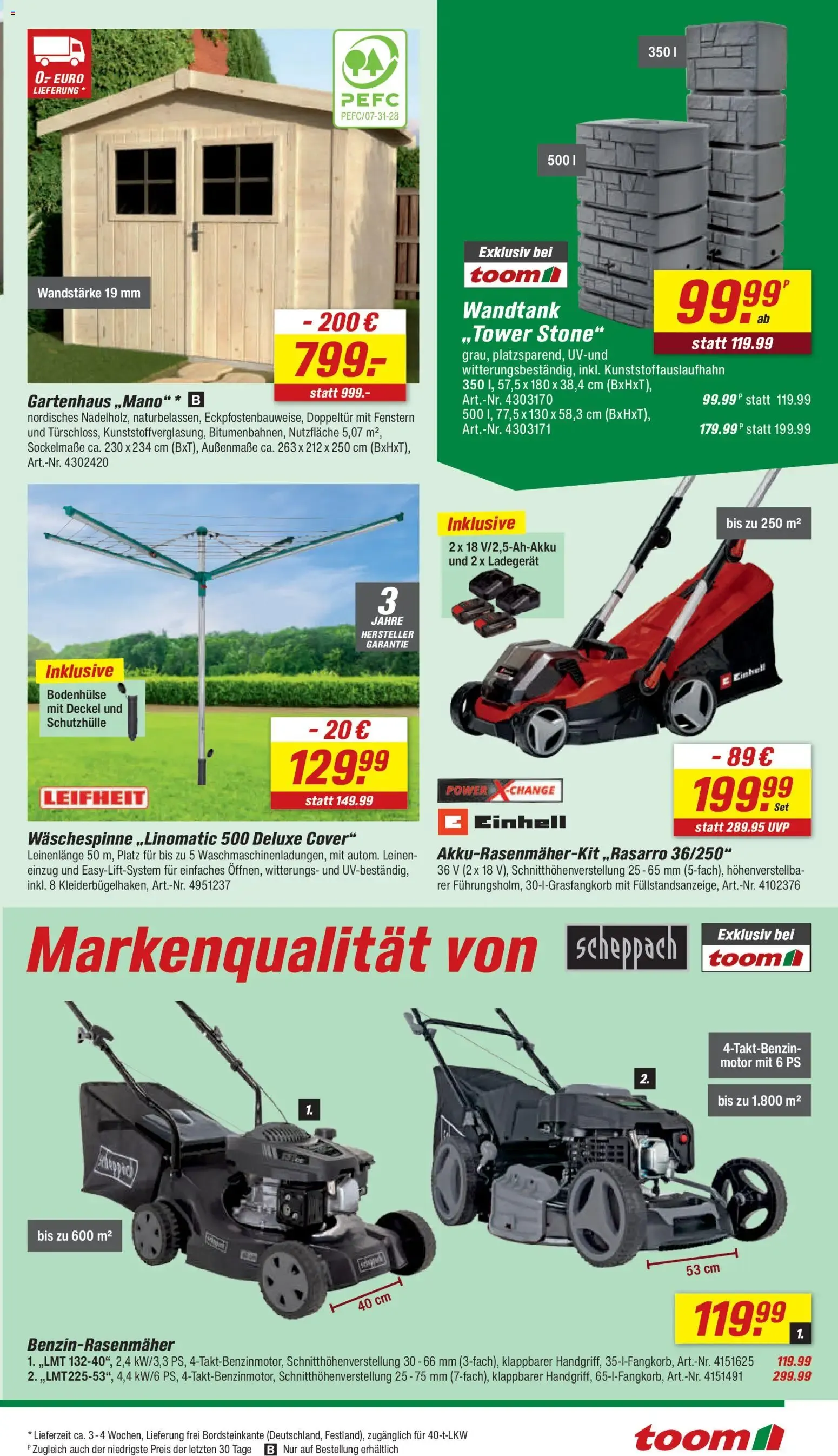 Toom Wochenweise Megapreise & Sommer-Sale von 11. Juli bis 17. Juli 2026 - Prospekt seite 9
