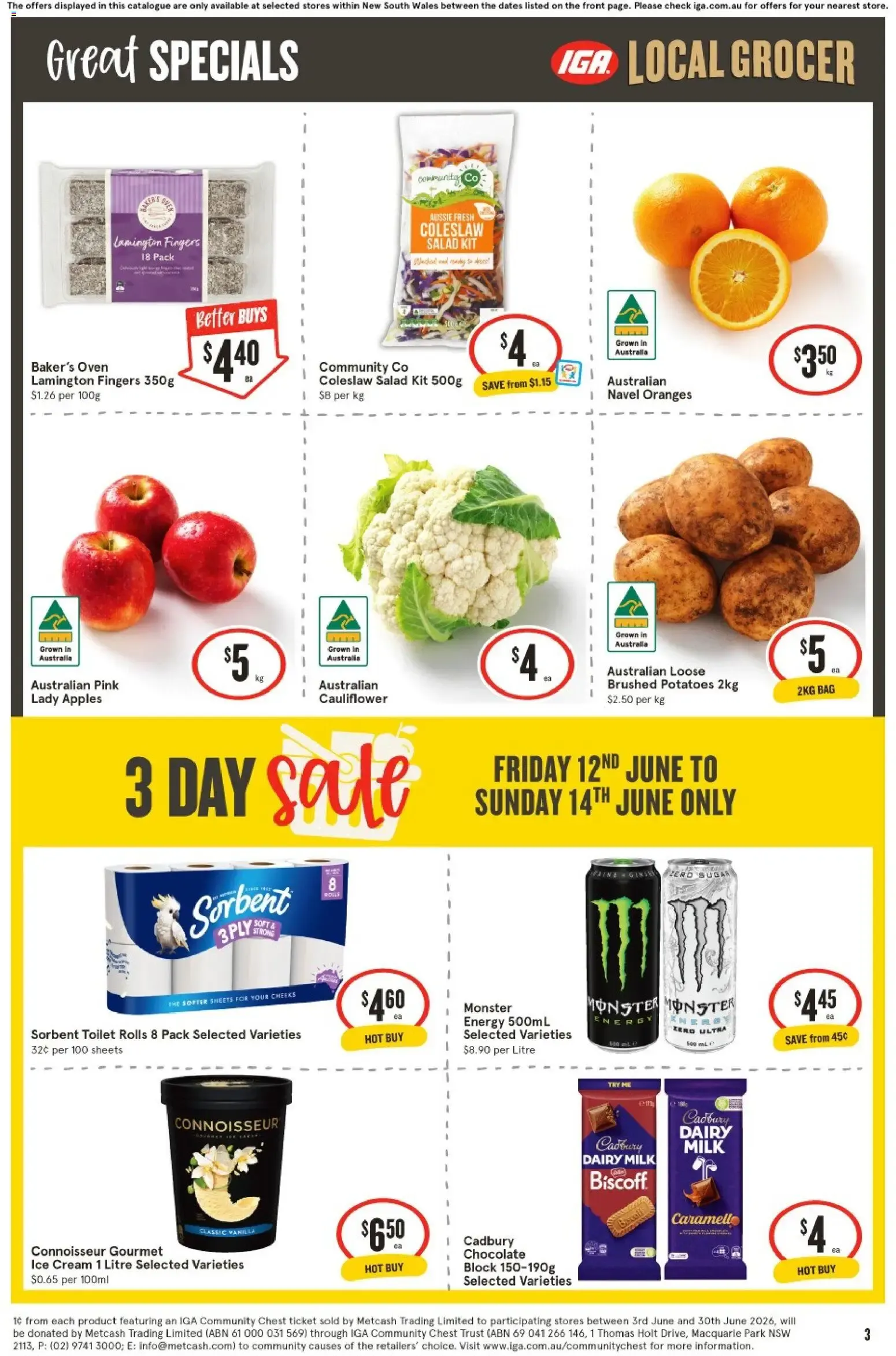 IGA catalogue valid from 10/06/2026 > Online Australia - Catalogue valid from 10 June to 16 June 2026 - page 4