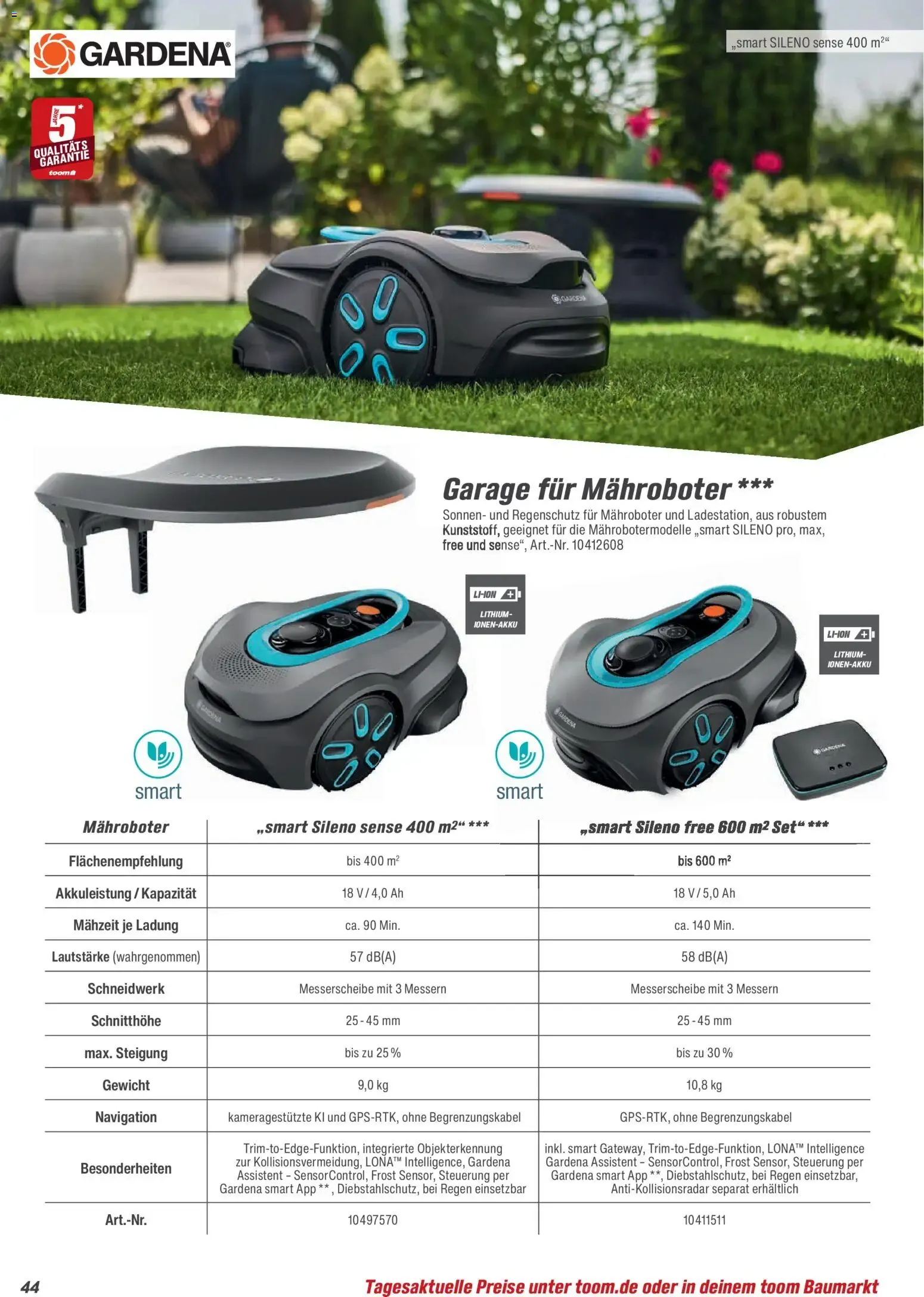 Toom Baumarkt Gartenpflege & Teich 2026 (ab 20.02.2026) zum Blättern von 20. Februar bis 30. Juni 2026 - Prospekt seite 44