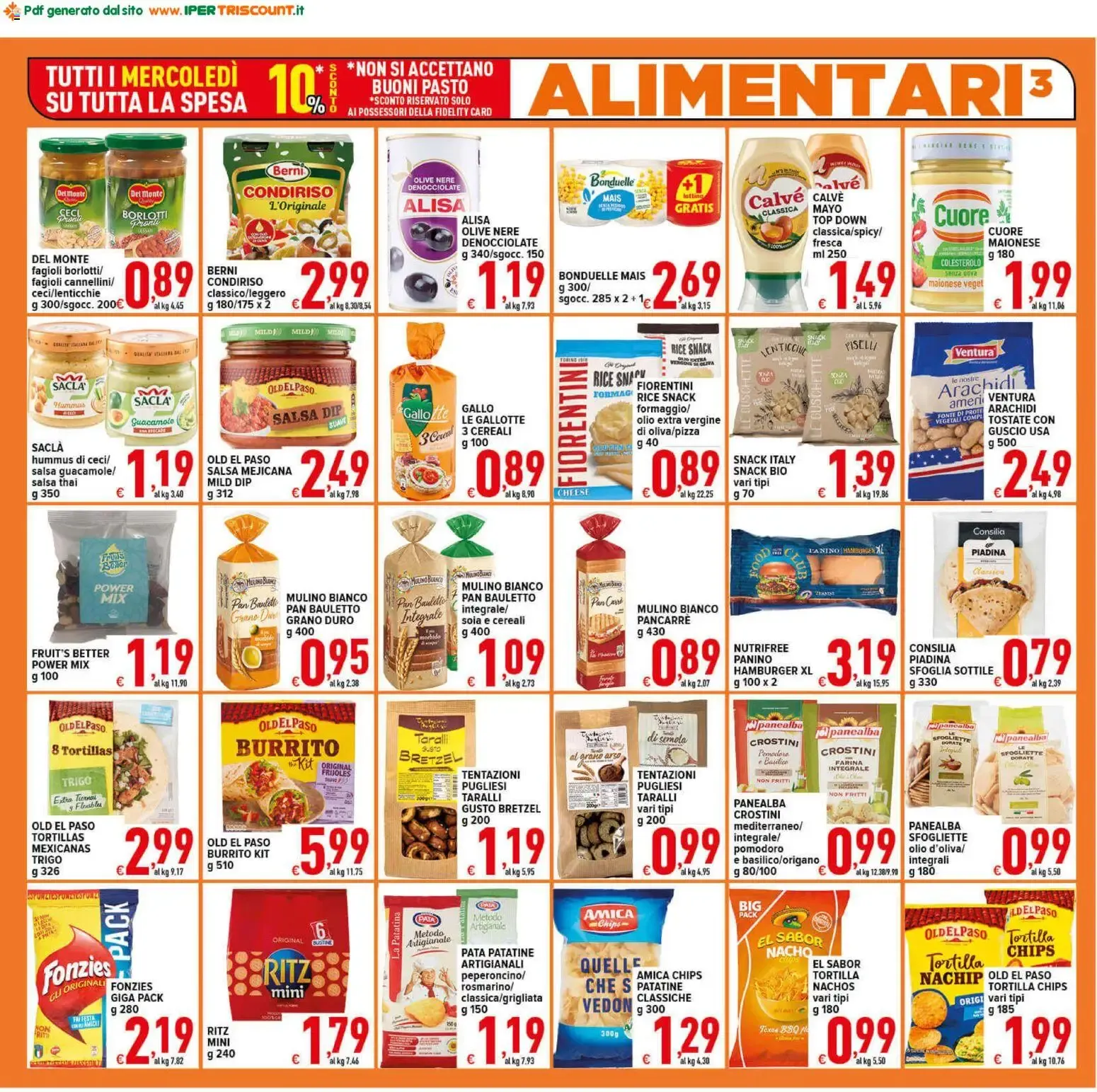 Ipertriscount volantino dal 02/09/2026 - online Offerte da 2 settembre a 10 settembre di 2026 - Pagina del volantino 3