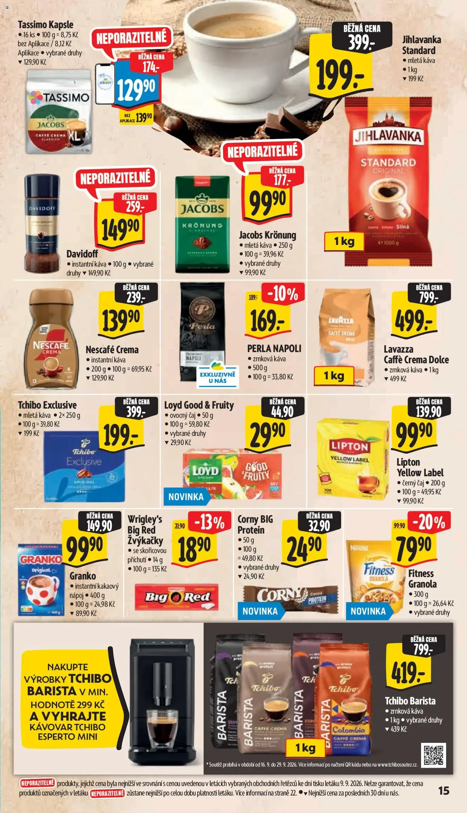 Albert leták - Hypermarket od 16.09.2026 - Akční leták - 16. září 22. září 2026 - Page 23