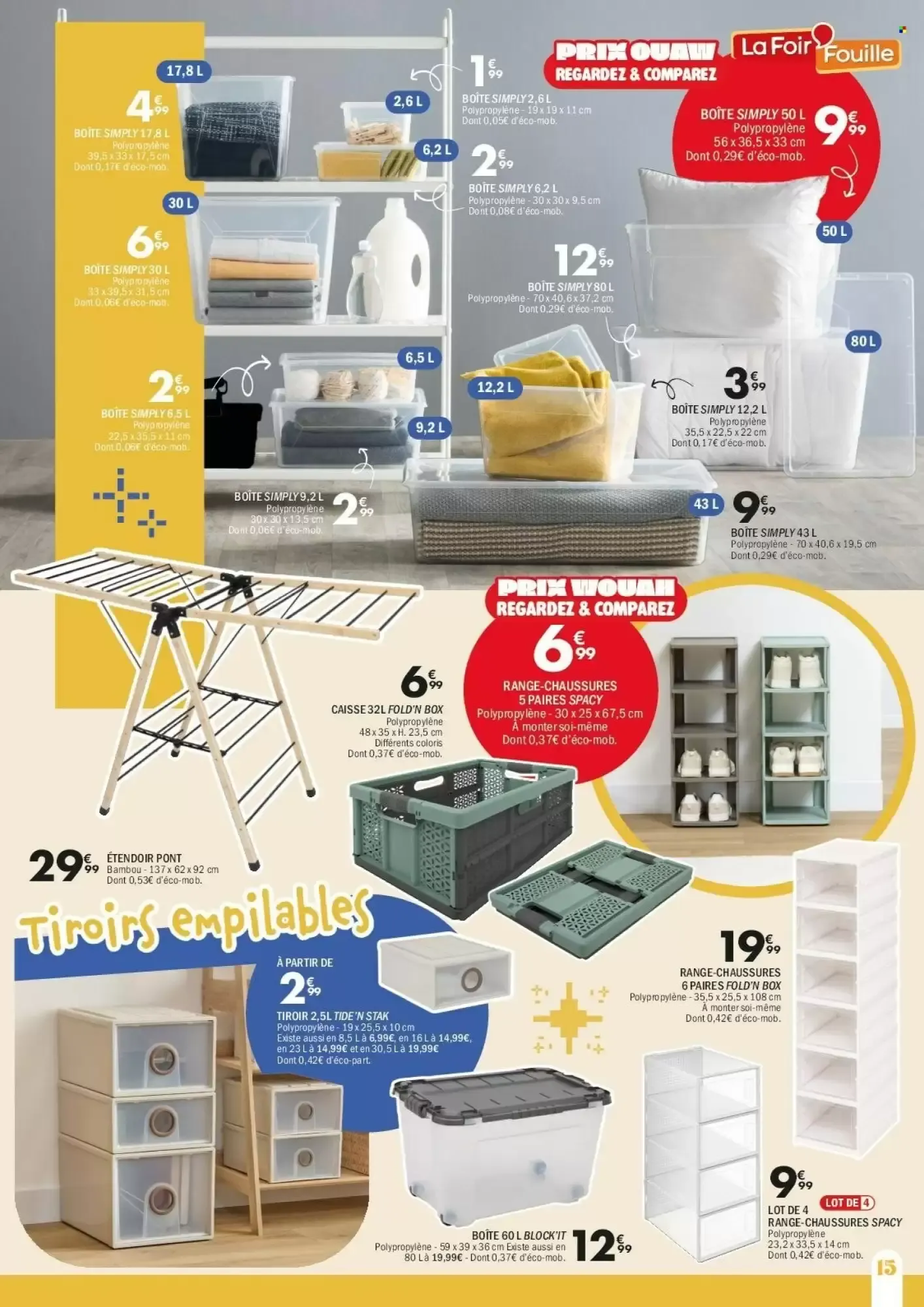 La Foir'Fouille - Tout pour ma Rentrée du 17 août au 30 août 2026 - Catalogue page 15