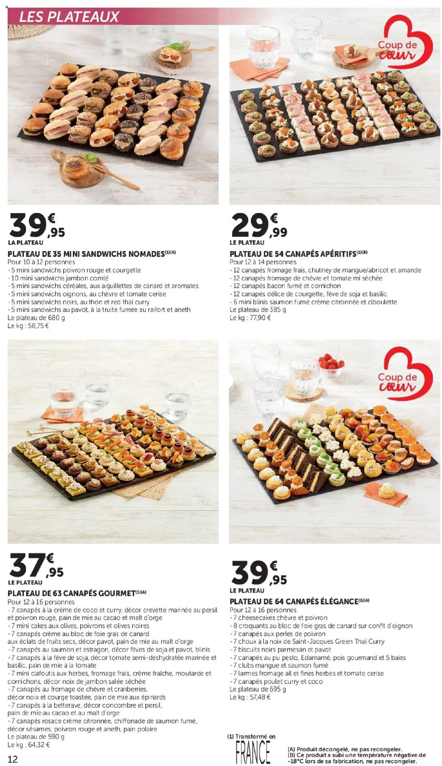 Super U - La carte Automne Hiver à partir du 06/10/2026 - promo en ligne du 6 octobre au 28 février 2027 - Catalogue page 11