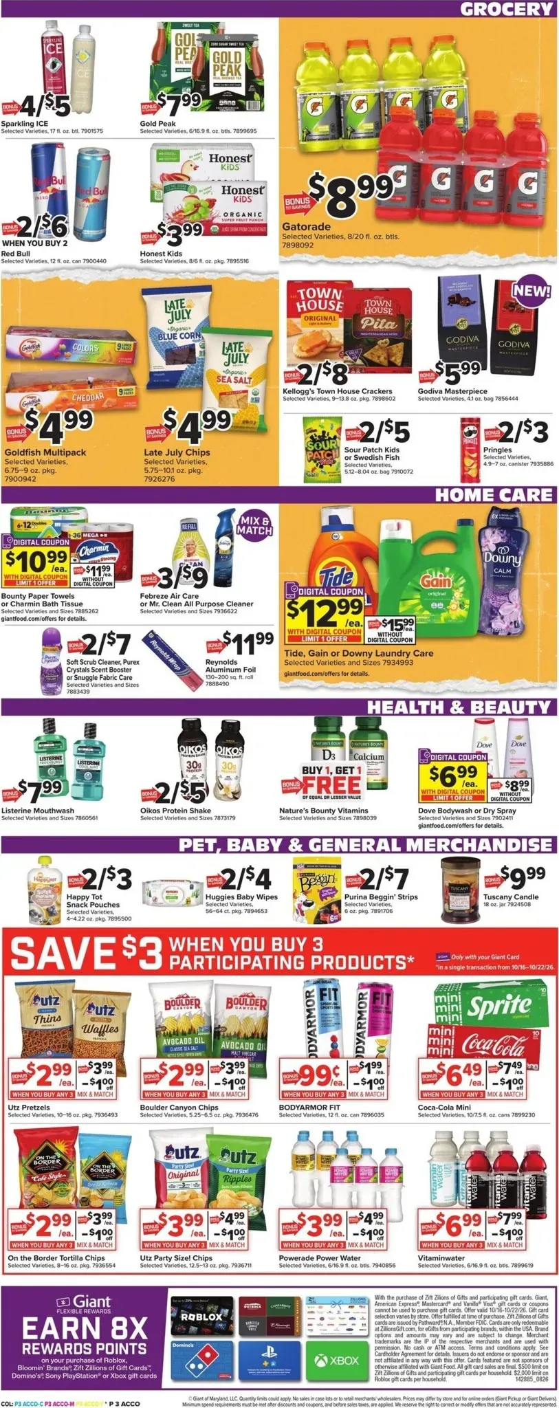 Weekly ad Current Giant leaflet valid from Friday 10/16/2026 to Thursday 10/22/2026 from October 16 to October 22 2026 - Page 6