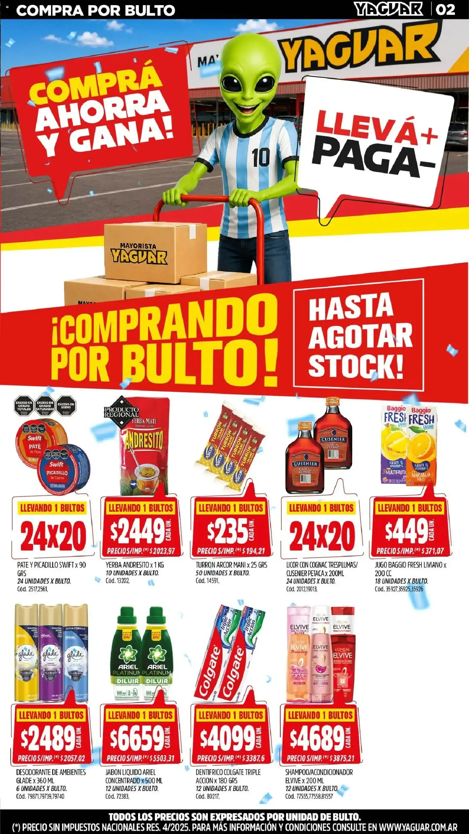 Ofertas de Yaguar - Oferta Semanal Misiones del 29/06/2026 - 05/07/2026 29 de junio al 5 de julio 2026 - Página 3 del catálogo