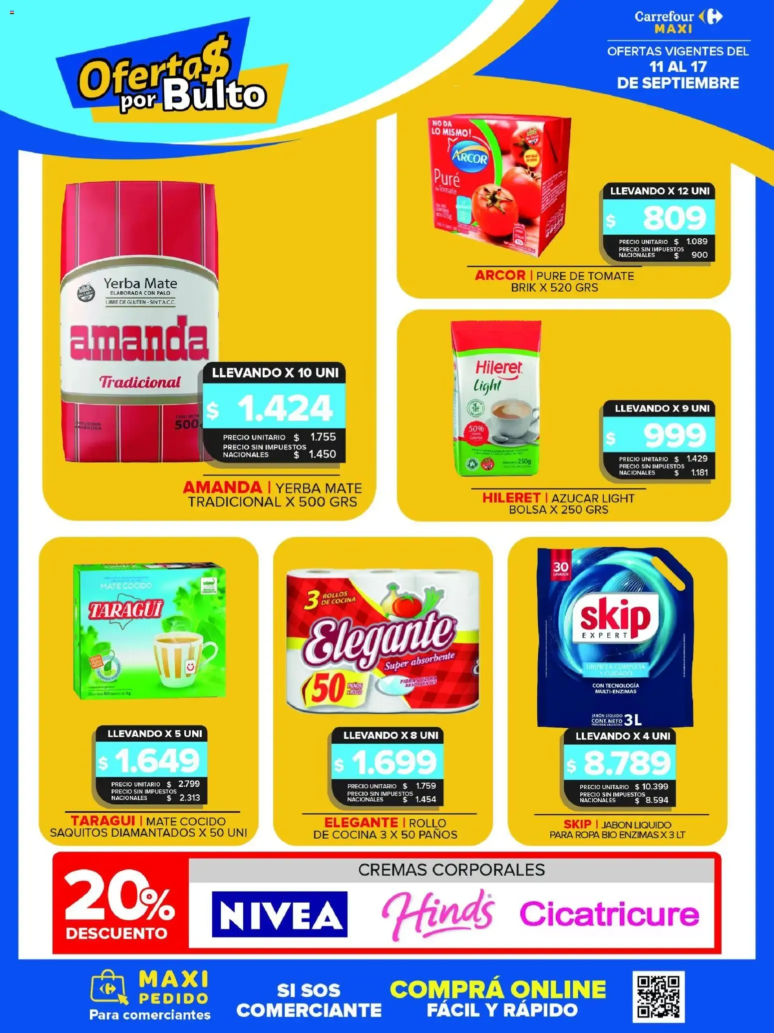 Ofertas de Carrefour Maxi catálogo del 11/09/2026 - 17/09/2026 11 de septiembre al 17 de septiembre 2026 - Página 10 del catálogo