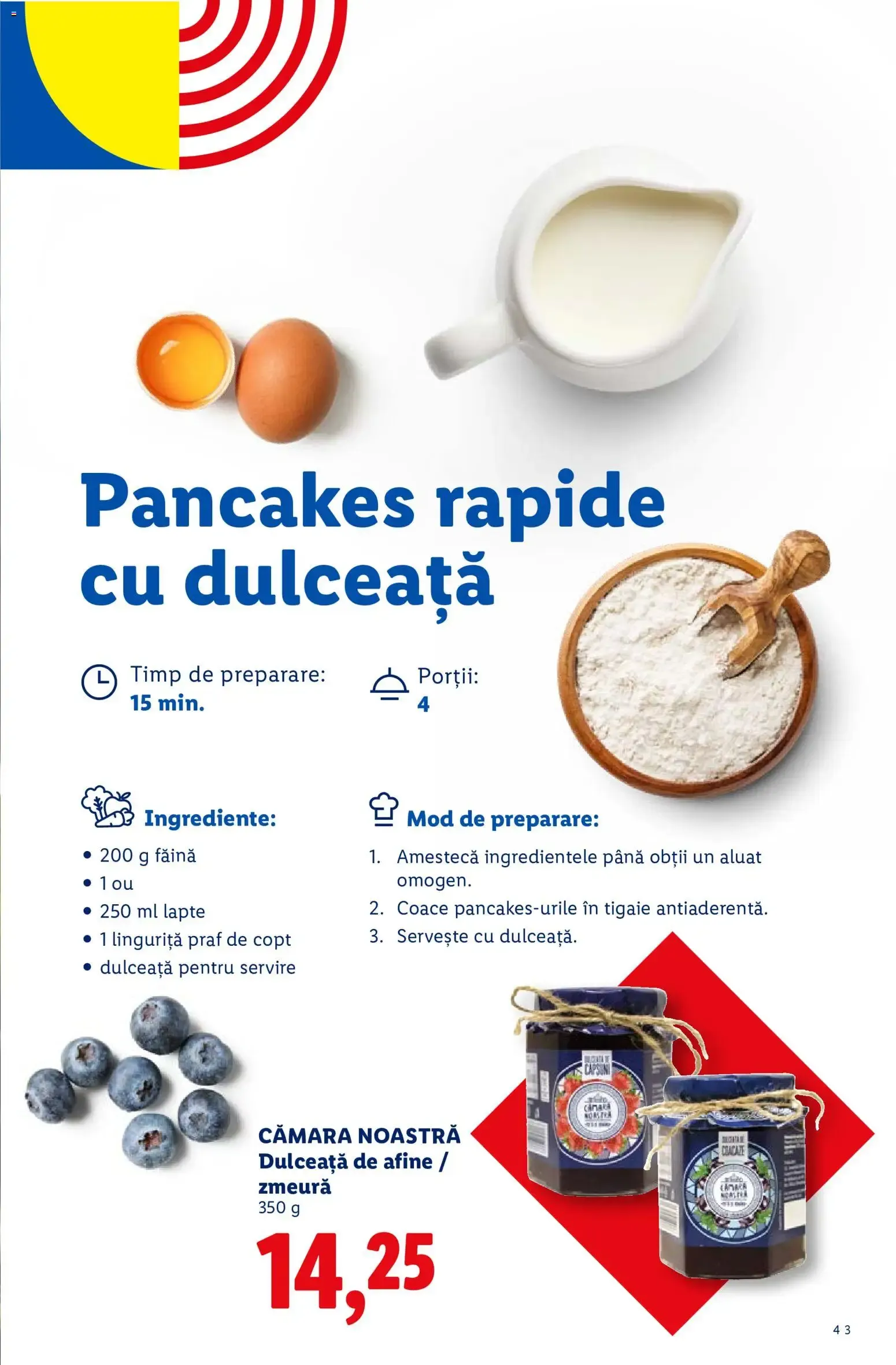 Catalog 15 rețete rapide de la 7 septembrie până la 7 septembrie 2028 - Revista Pagina 43