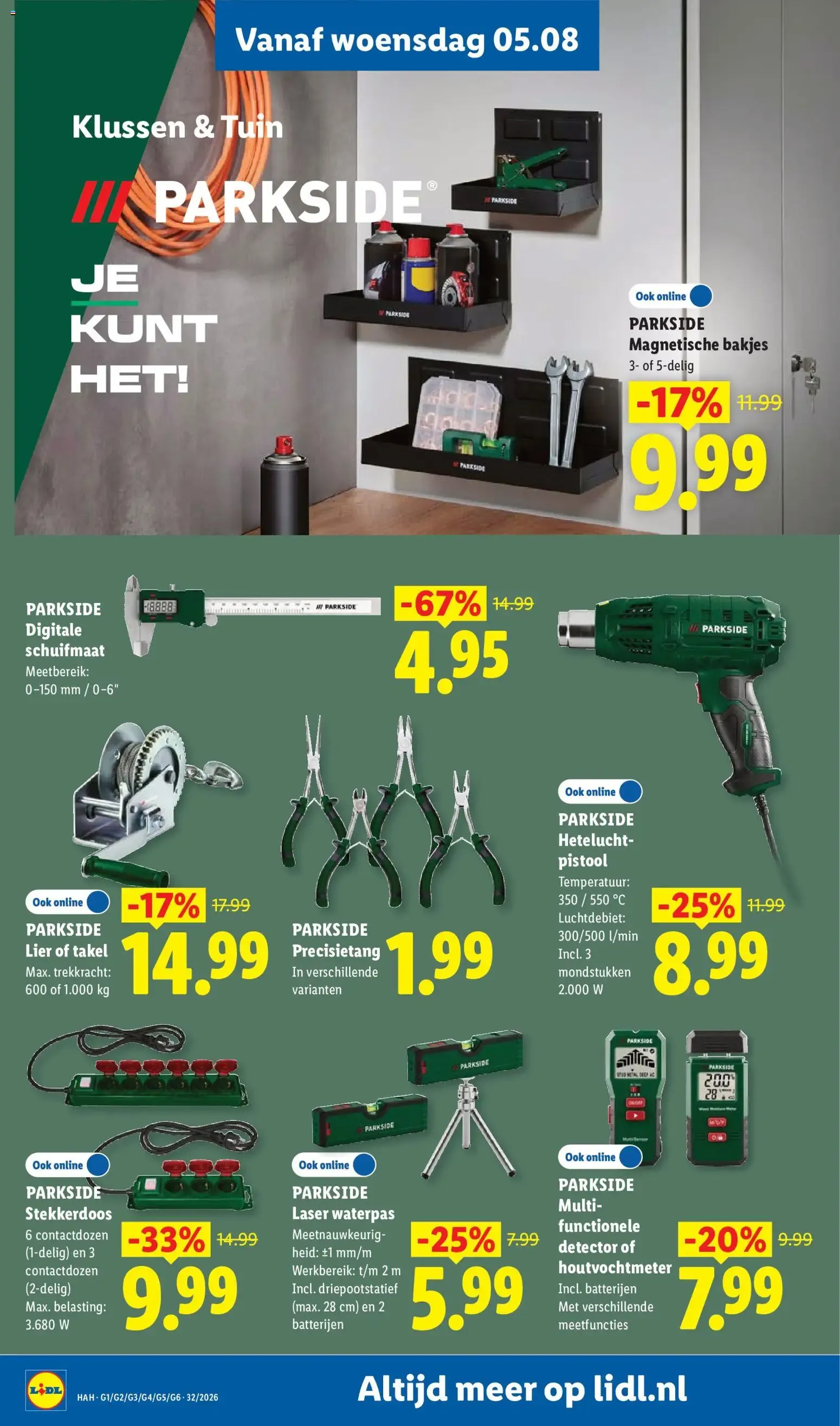 Lidl - Especial Klussen & Tuin van 5 augustus tot 11 augustus 2026 - Folder pagina 8