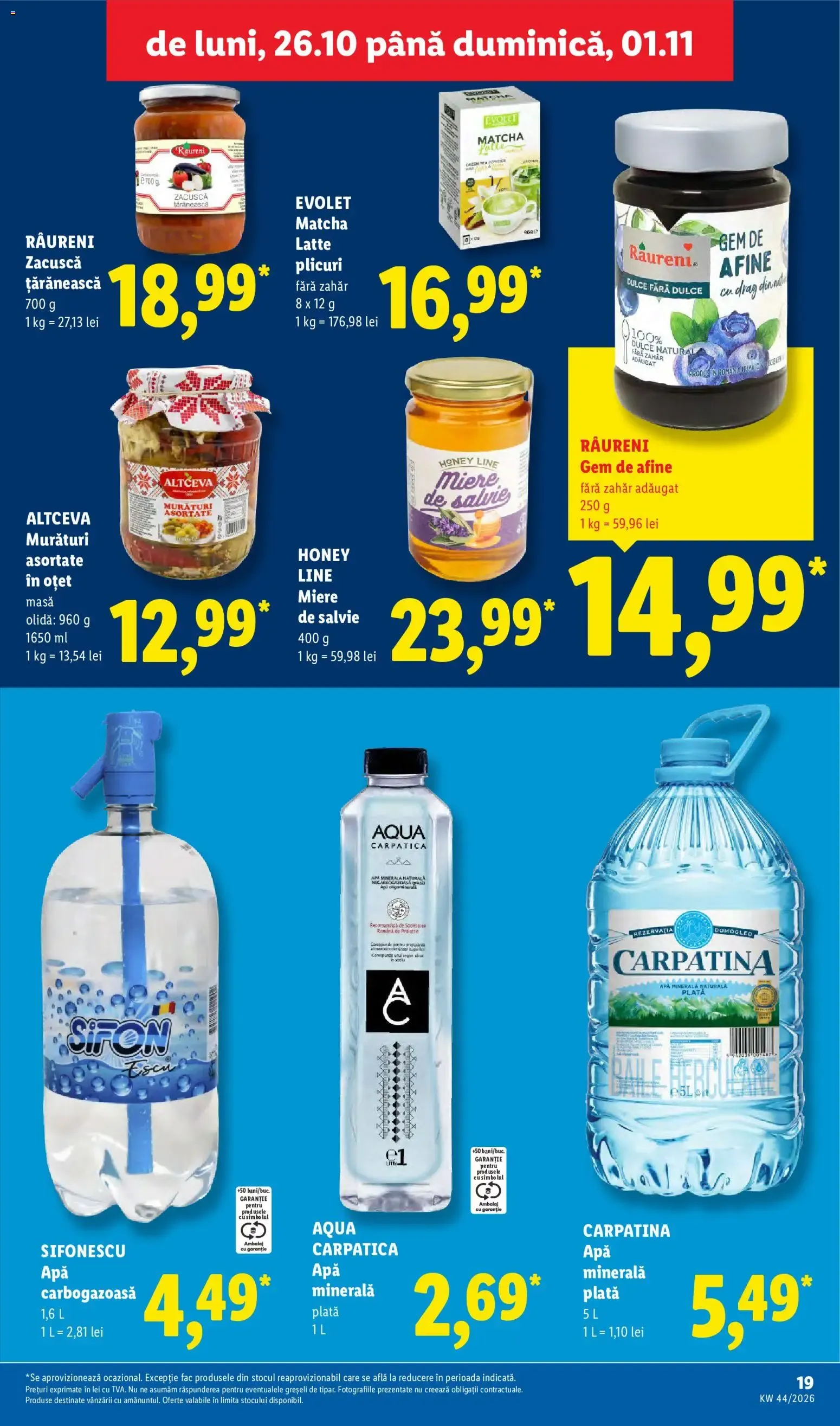 Catalog Catalog LIDL 26.10.2026 - Oferta și Revista online de la 26 octombrie până la 1 noiembrie 2026 - Revista Pagina 19