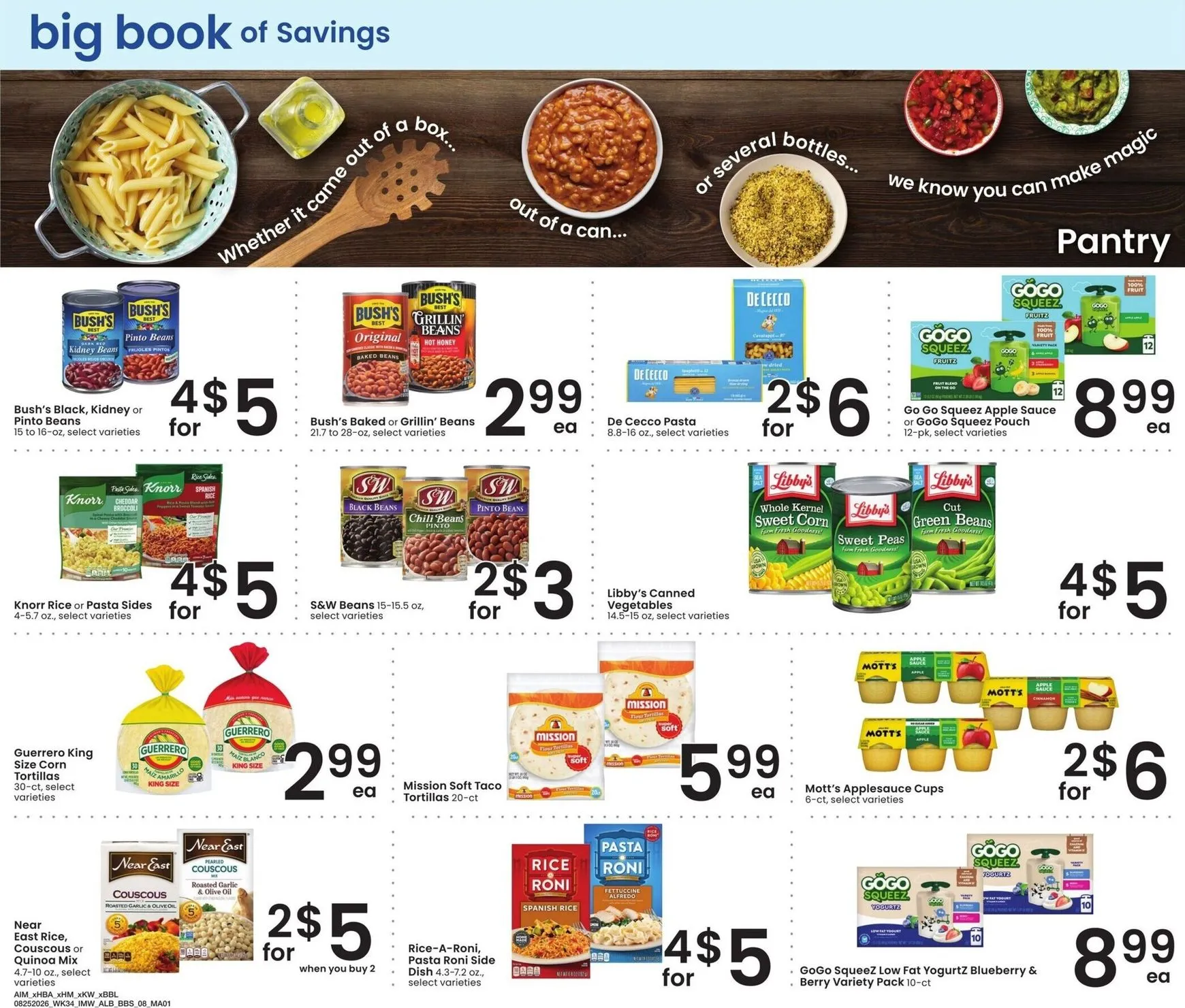 Weekly ad Current Albertsons - Big Book of Savings leaflet valid from Tuesday 08/25/2026 to Monday 09/28/2026 from August 25 to September 28 2026 - Page 8