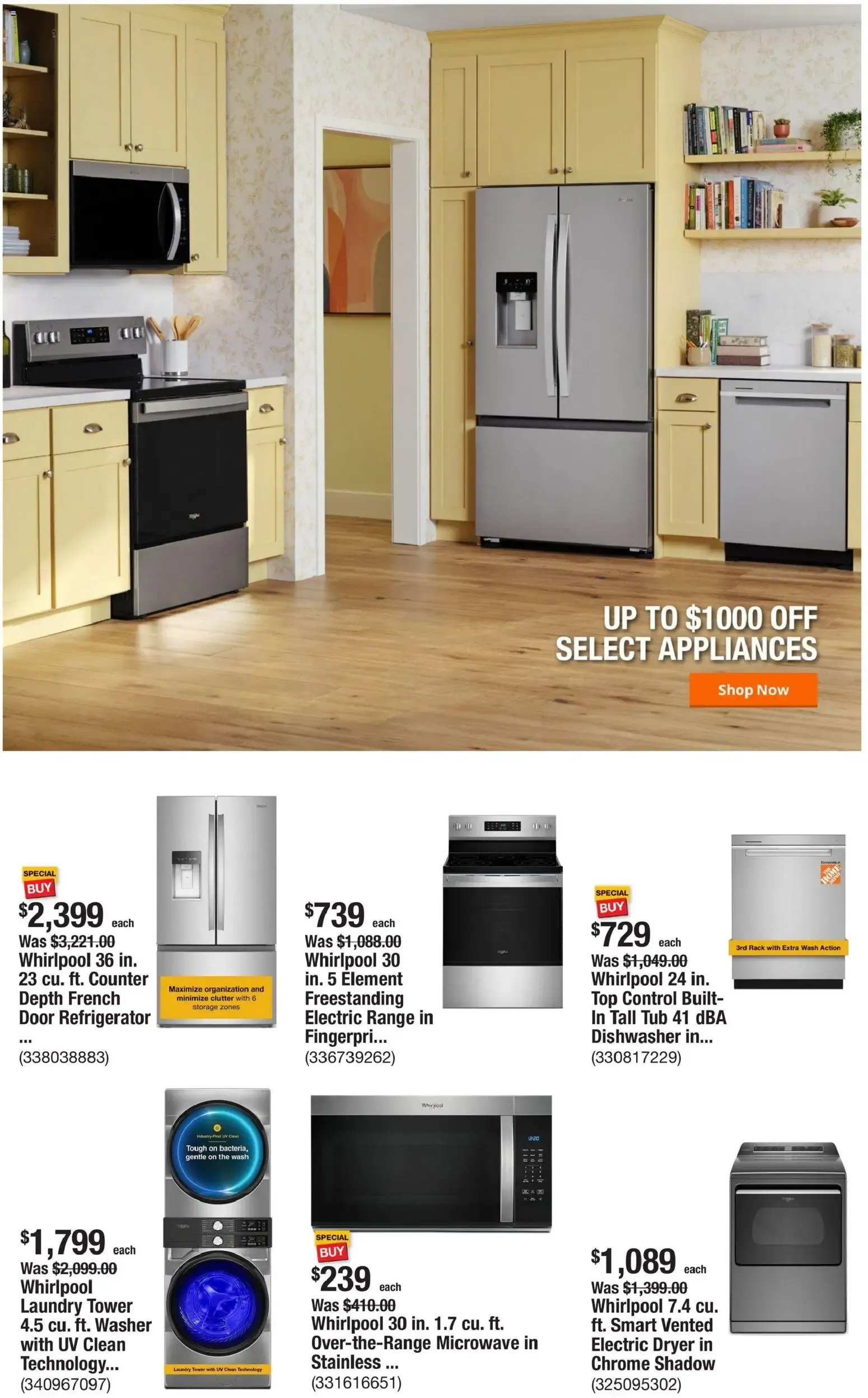 Weekly ad Home Depot Weekly Ad from 07/30/2026 - Flyer from July 30 to August 6 2026 - Page 2