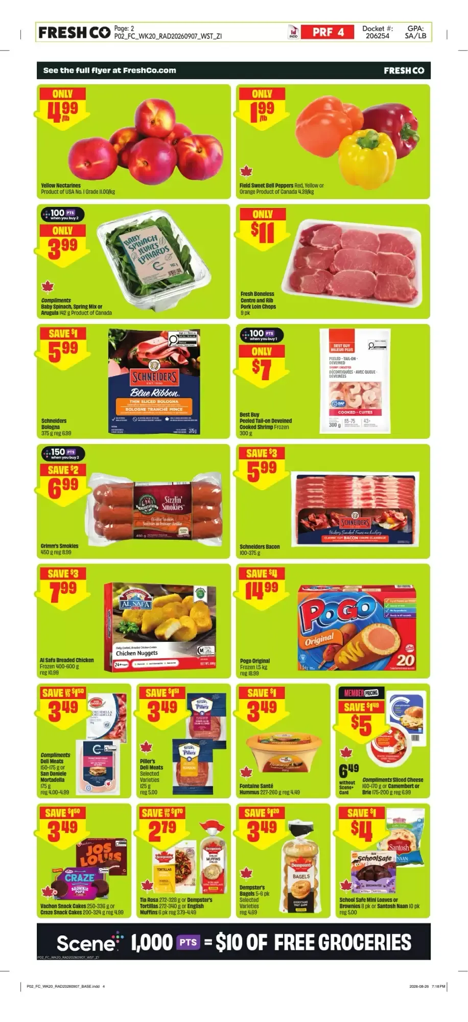 Fresh Co Back to Routine Deals from September 10 to September 16 2026 - flyer page 3