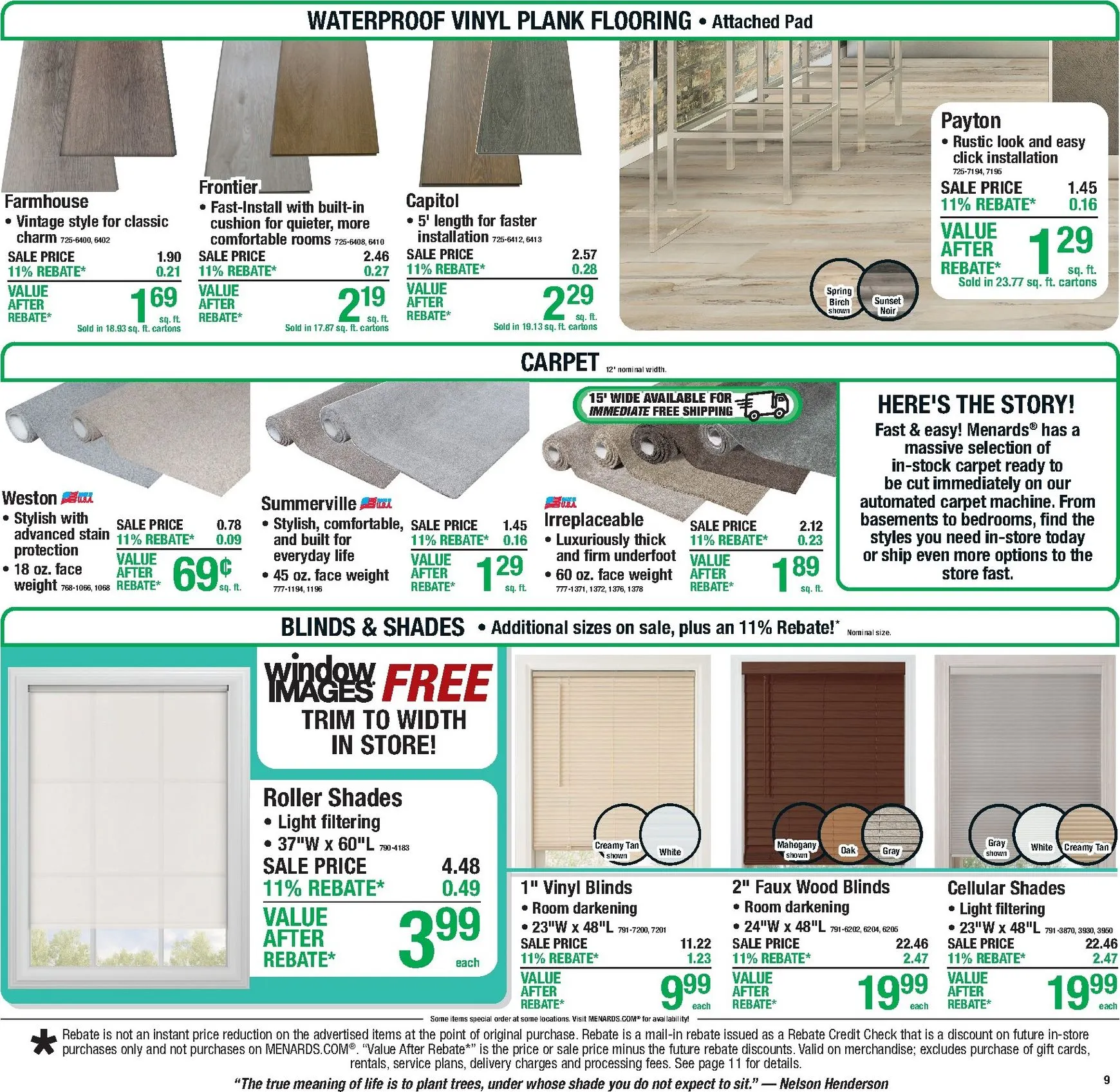 Weekly ad 11% Rebate on Everything! Menards from September 17 to September 27 2026 - Page 13