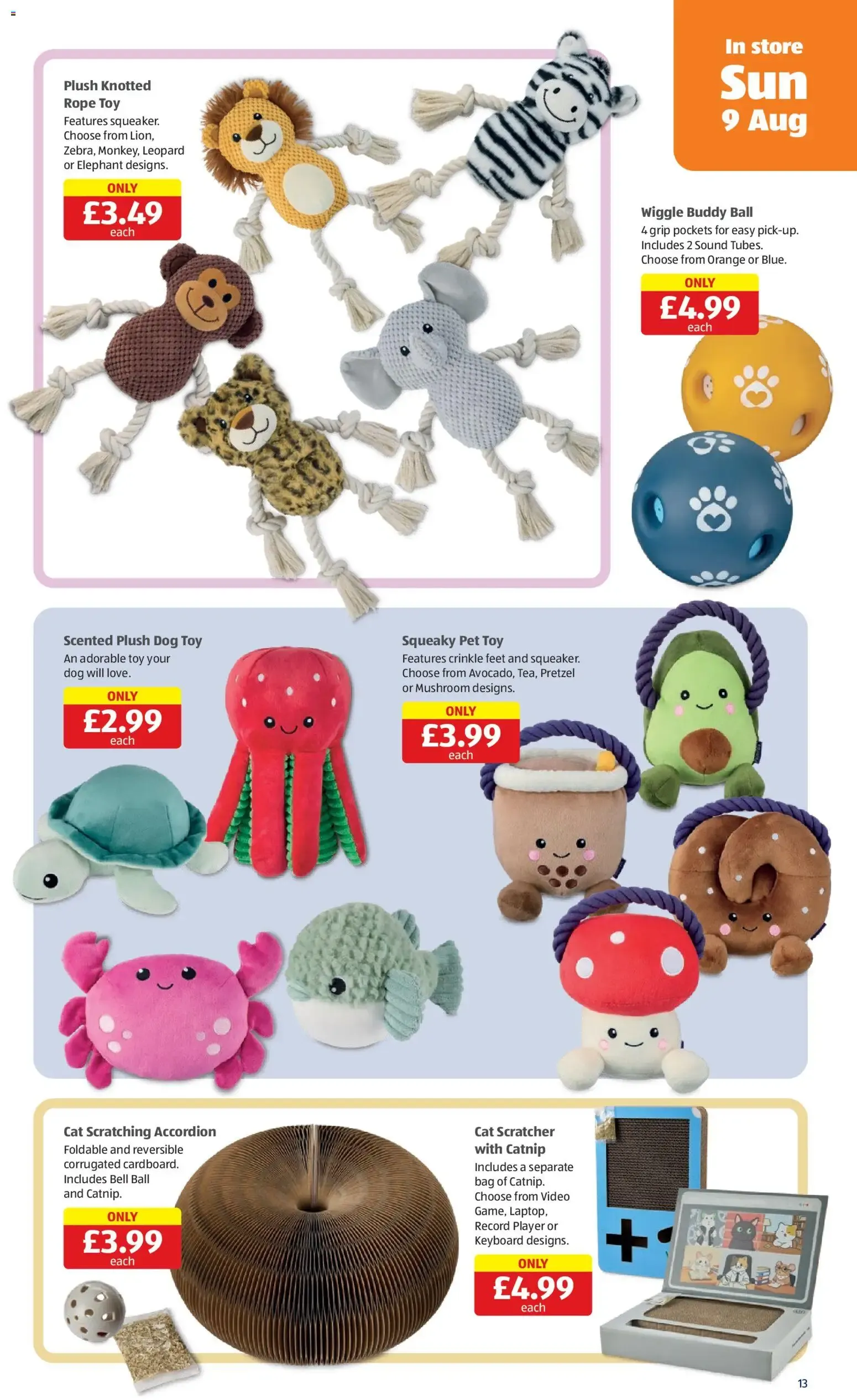 Aldi Specialbuys from 3 August to 9 August 2026 - Catalogue Page 13