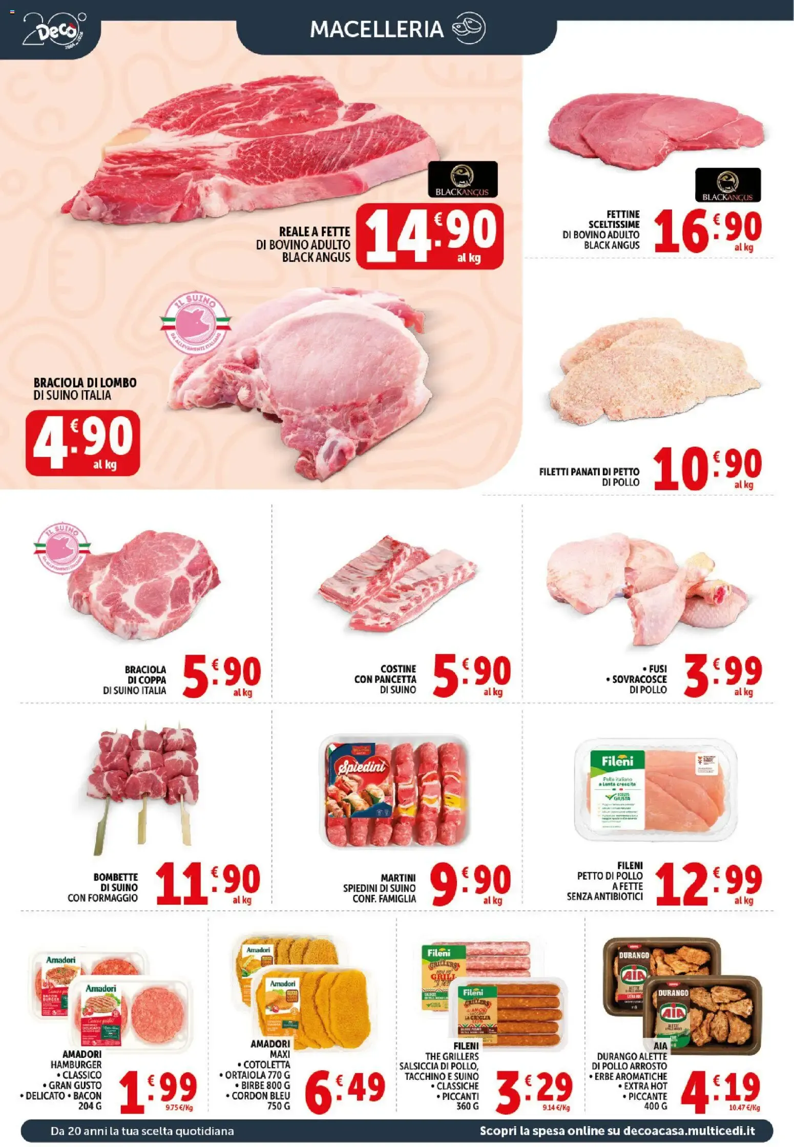 Decò Supermercati - Speciale Anniversario da 30 giugno a 9 luglio di 2026 - Pagina del volantino 4