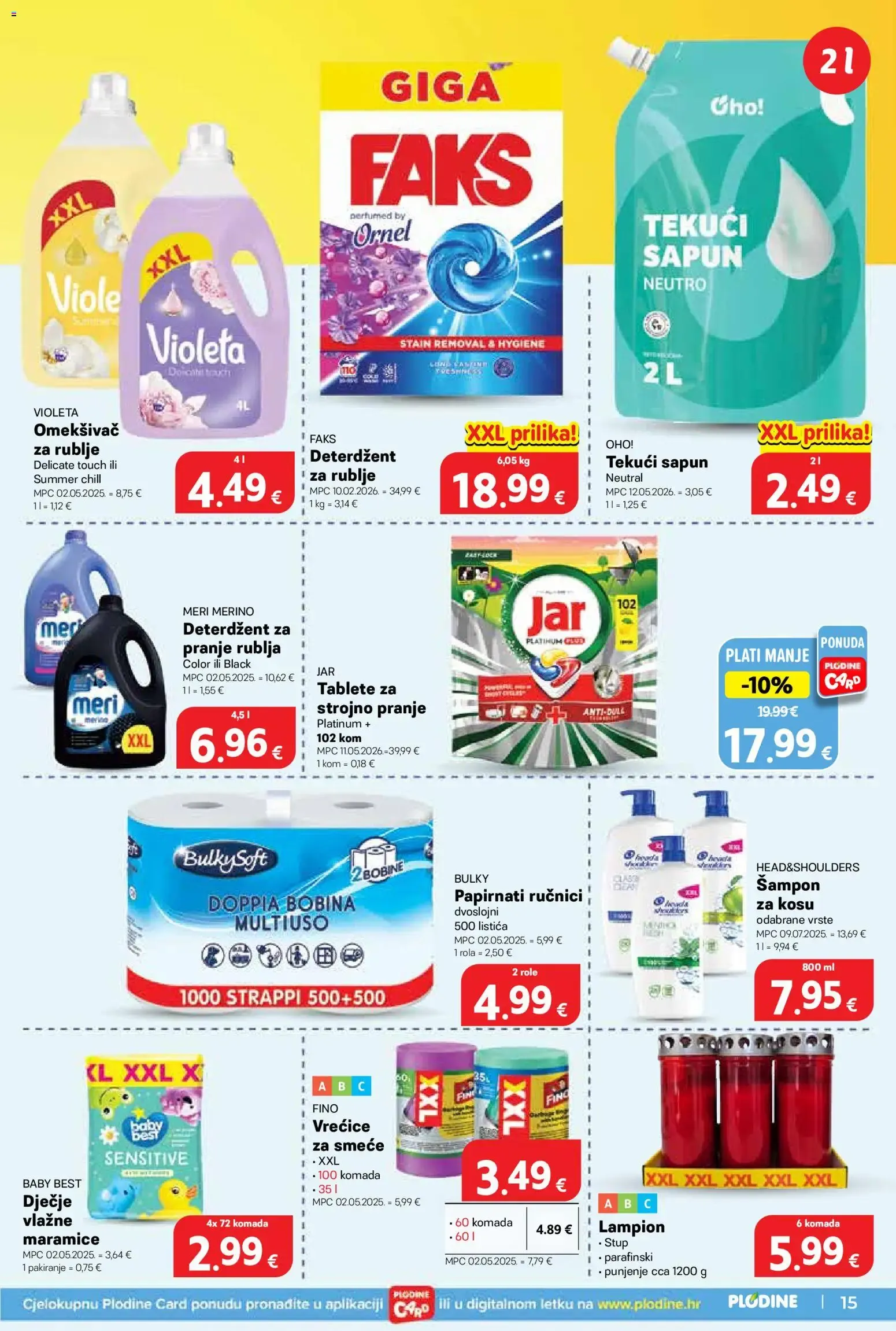 Katalog Plodine Katalog novi od 06.08.2026 na listanje > letak digitalni od 6. kolovoza do 11. kolovoza 2026. - Pregled Stranica 15