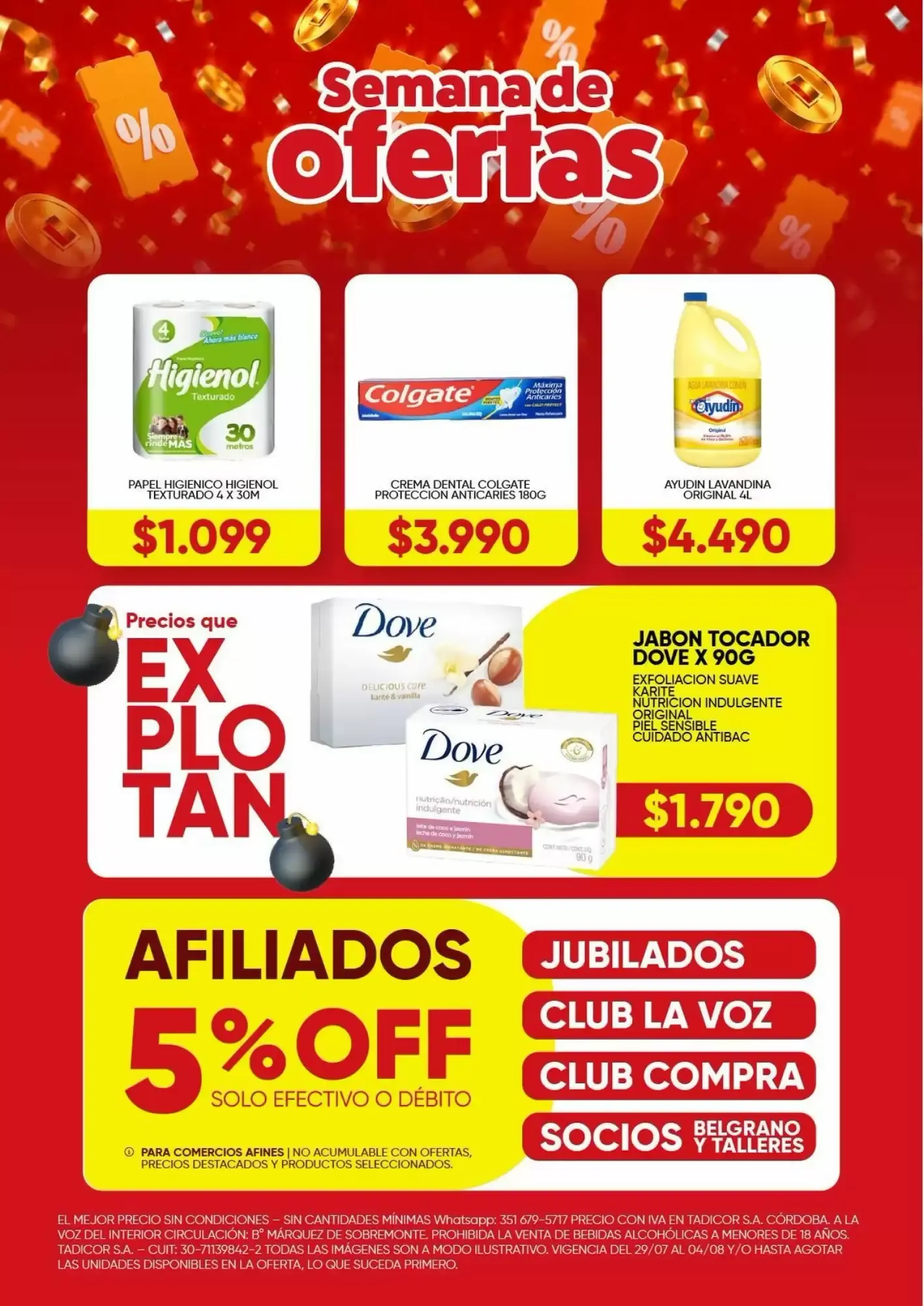 Ofertas de Tadicor Semana de ofertas 29 de julio al 4 de agosto 2026 - Página 5 del catálogo