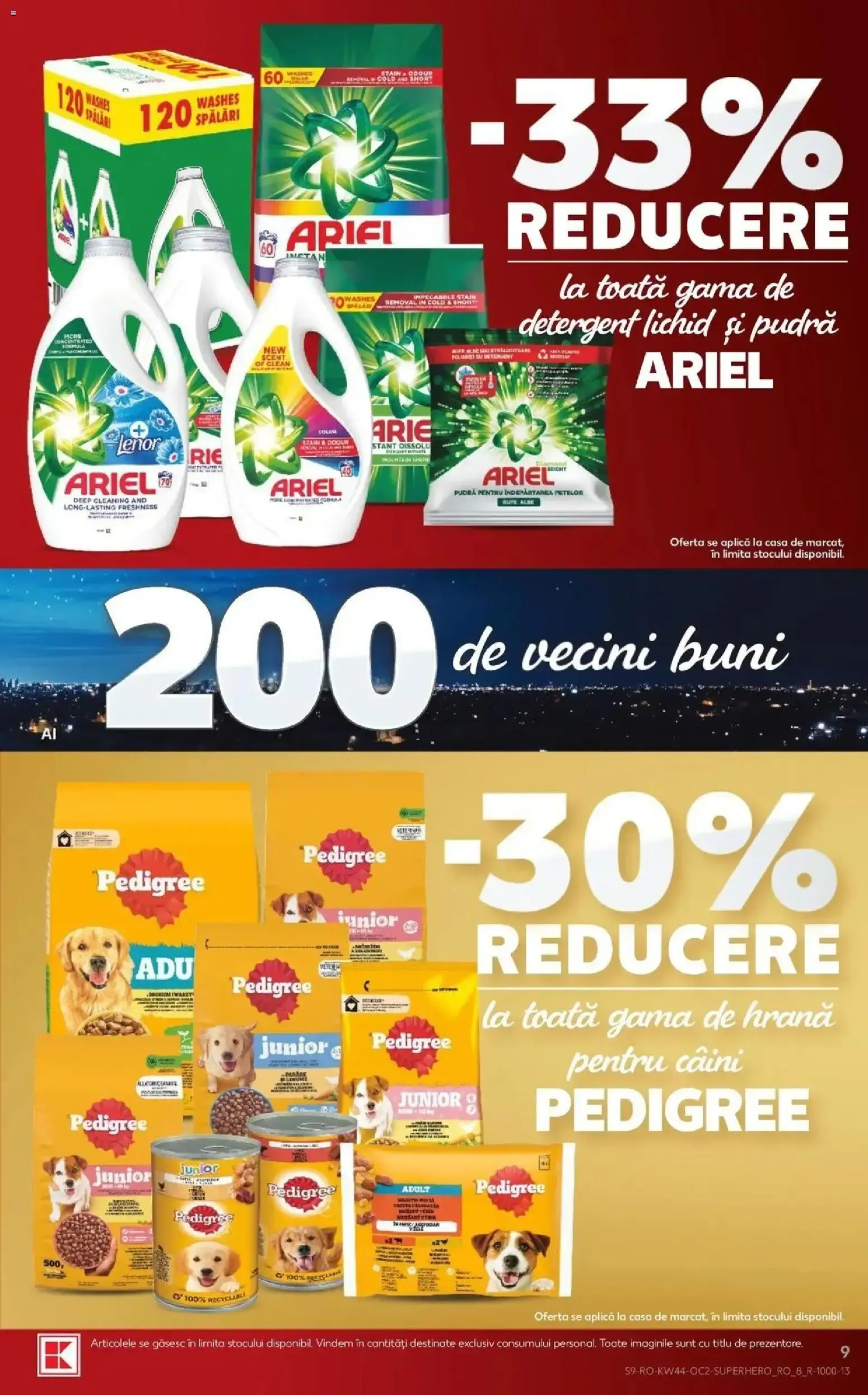 Catalog Kaufland Otopeni: Nuevo local abre el 29.10.2026 de la 29 octombrie până la 3 noiembrie 2026 - Revista Pagina 9