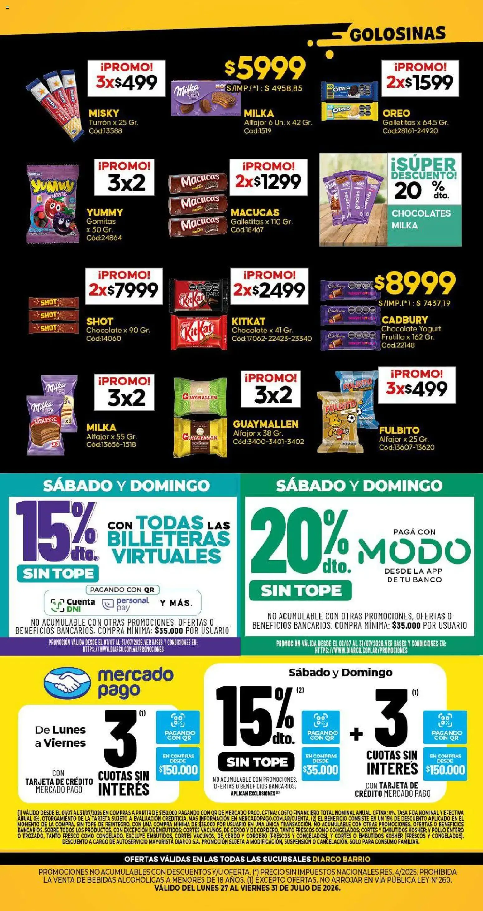 Ofertas de Diarco - Especial Locura De Precios del 27/07/2026 - 31/07/2026 27 de julio al 31 de julio 2026 - Página 2 del catálogo