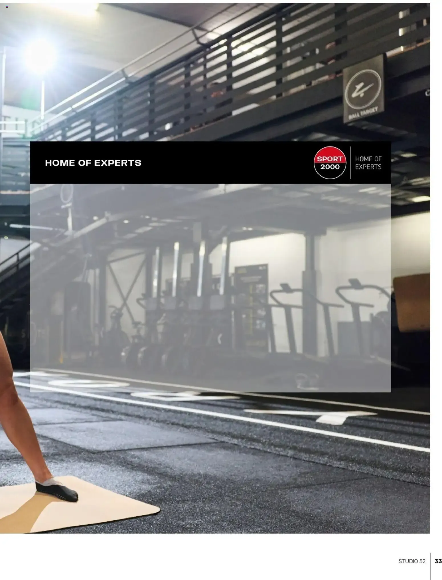 HOME OF STUDIO 52 TRAINING von 26. Januar bis 30. August 2026 - Prospekt seite 33