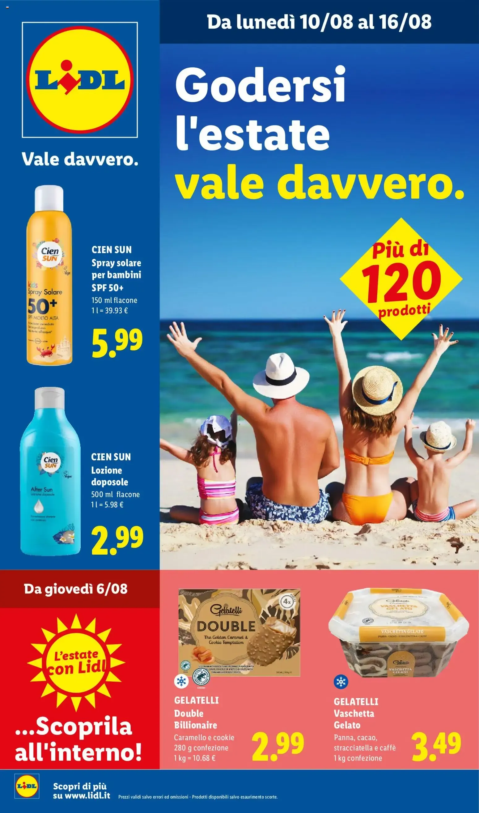 Godersi l'estate vale davvero. da 10 agosto a 16 agosto di 2026 - Pagina del volantino 1