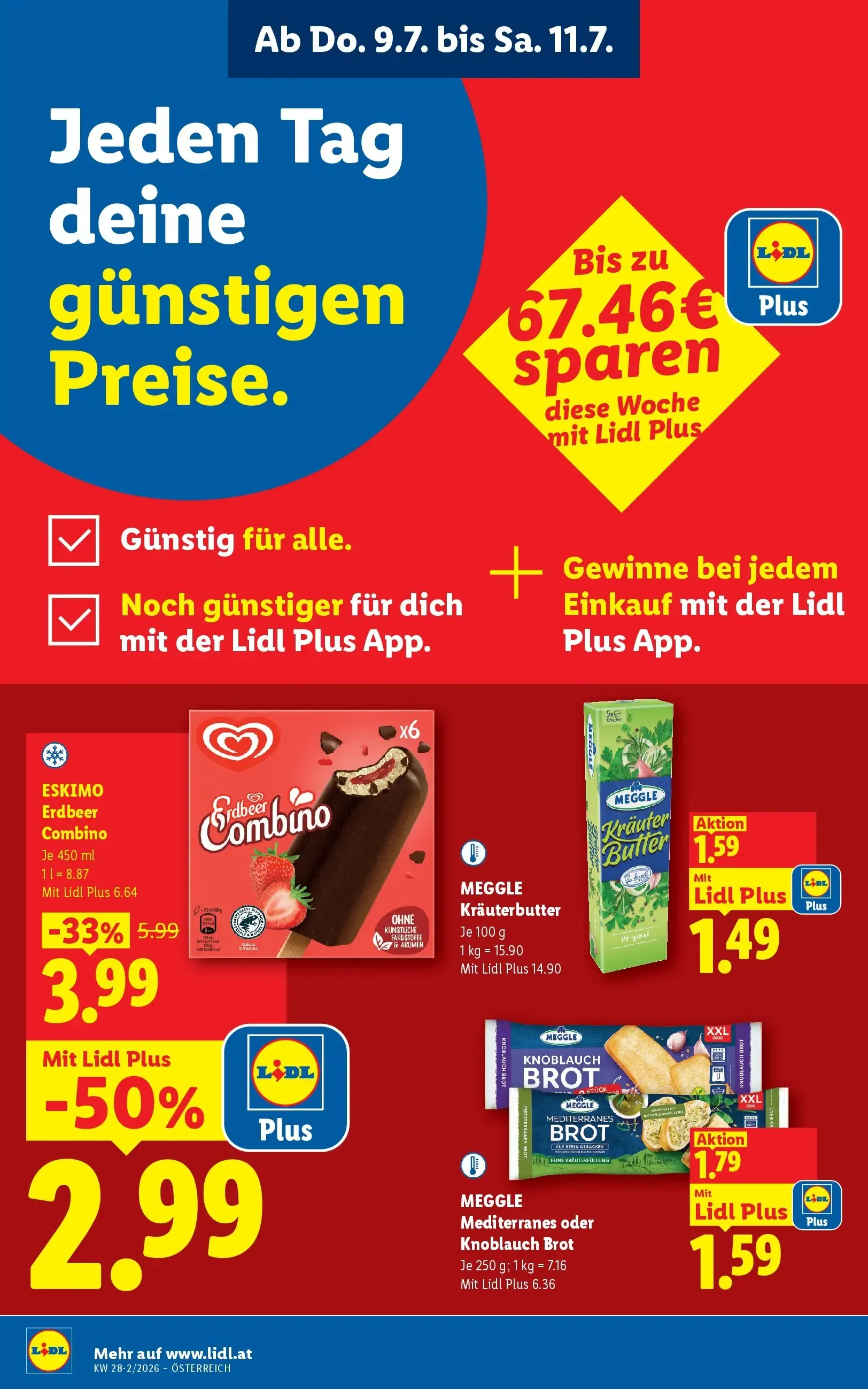 Lidl - Aktion ab 09.07. von 9. Juli bis 11. Juli 2026 - Flugblätt seite 2