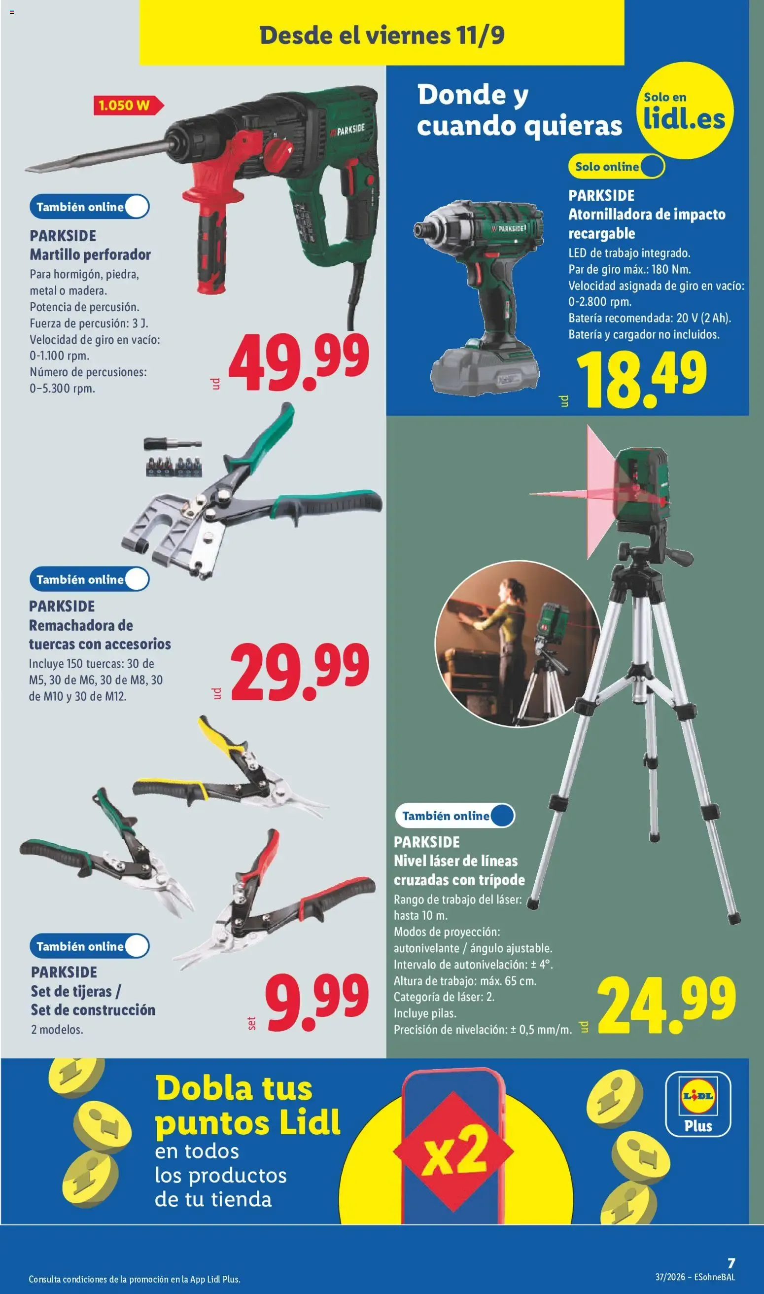 Catálogo de Lidl folleto de bazar del 07/09/2026 | Ofertas 7 de septiembre al 13 de septiembre 2026 - Página 13