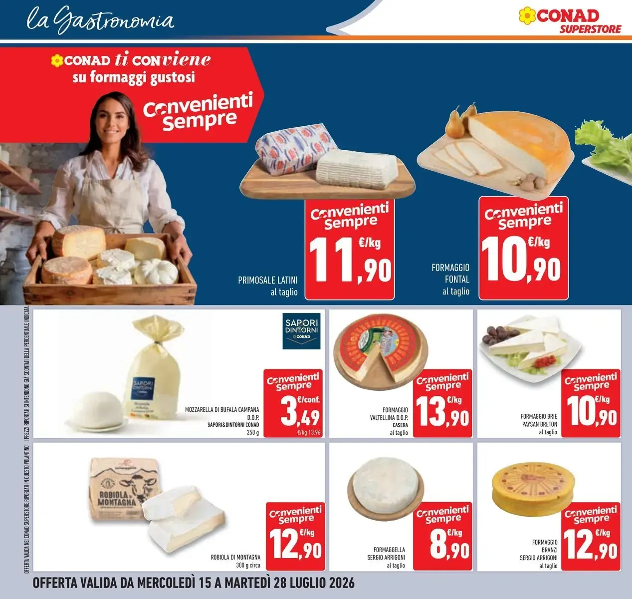 Conad Superstore: Pronti, Partenza Bis - Prendi 2, Paghi 1 da 15 luglio a 28 luglio di 2026 - Pagina del volantino 12