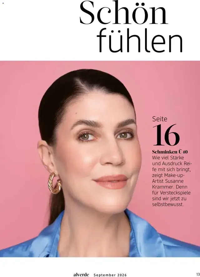 dm Magazin alverde von 1. September bis 30. September 2026 - Prospekt seite 13