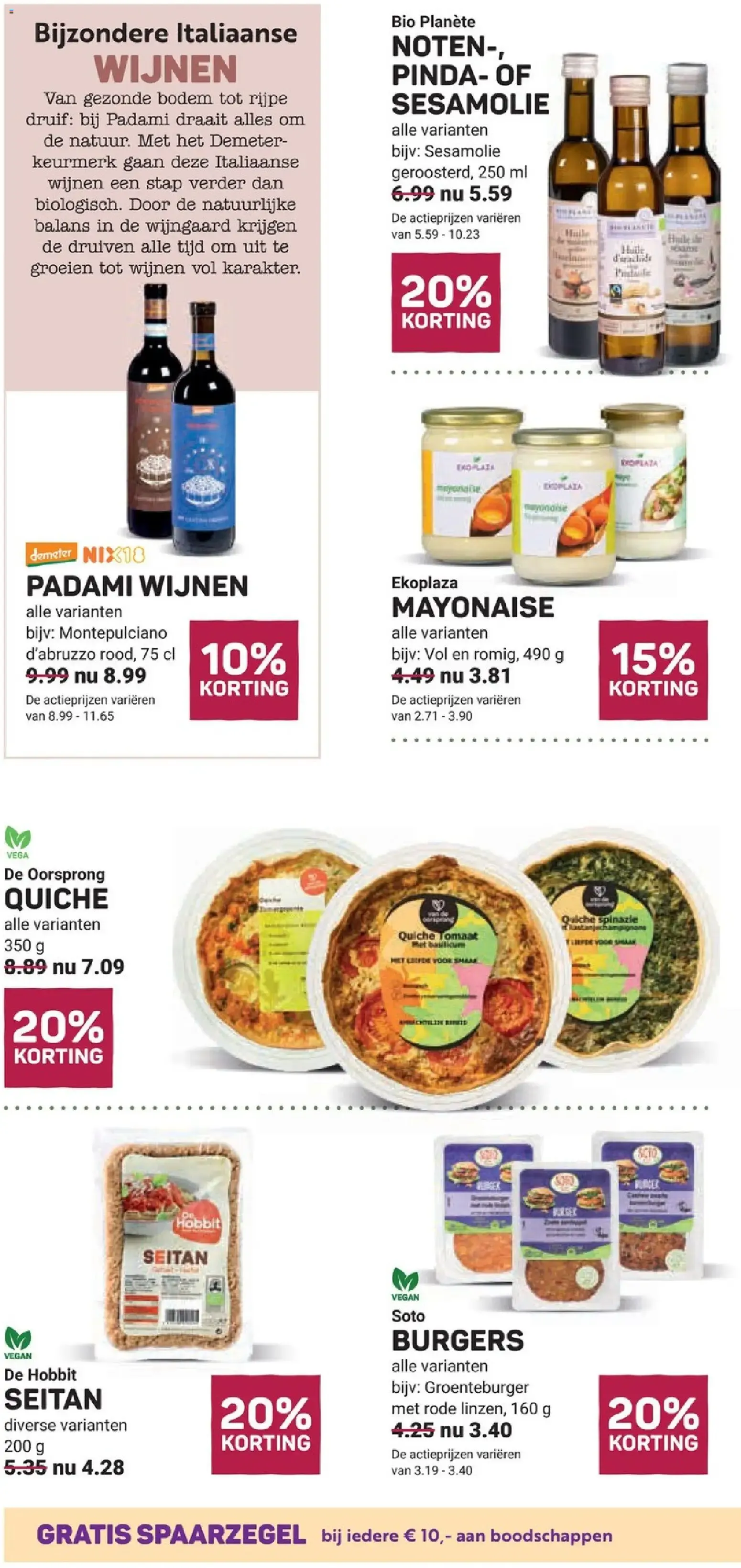 Ekoplaza: Brood met karakter de nuestro panadero familiar van 26 augustus tot 1 september 2026 - Folder pagina 14